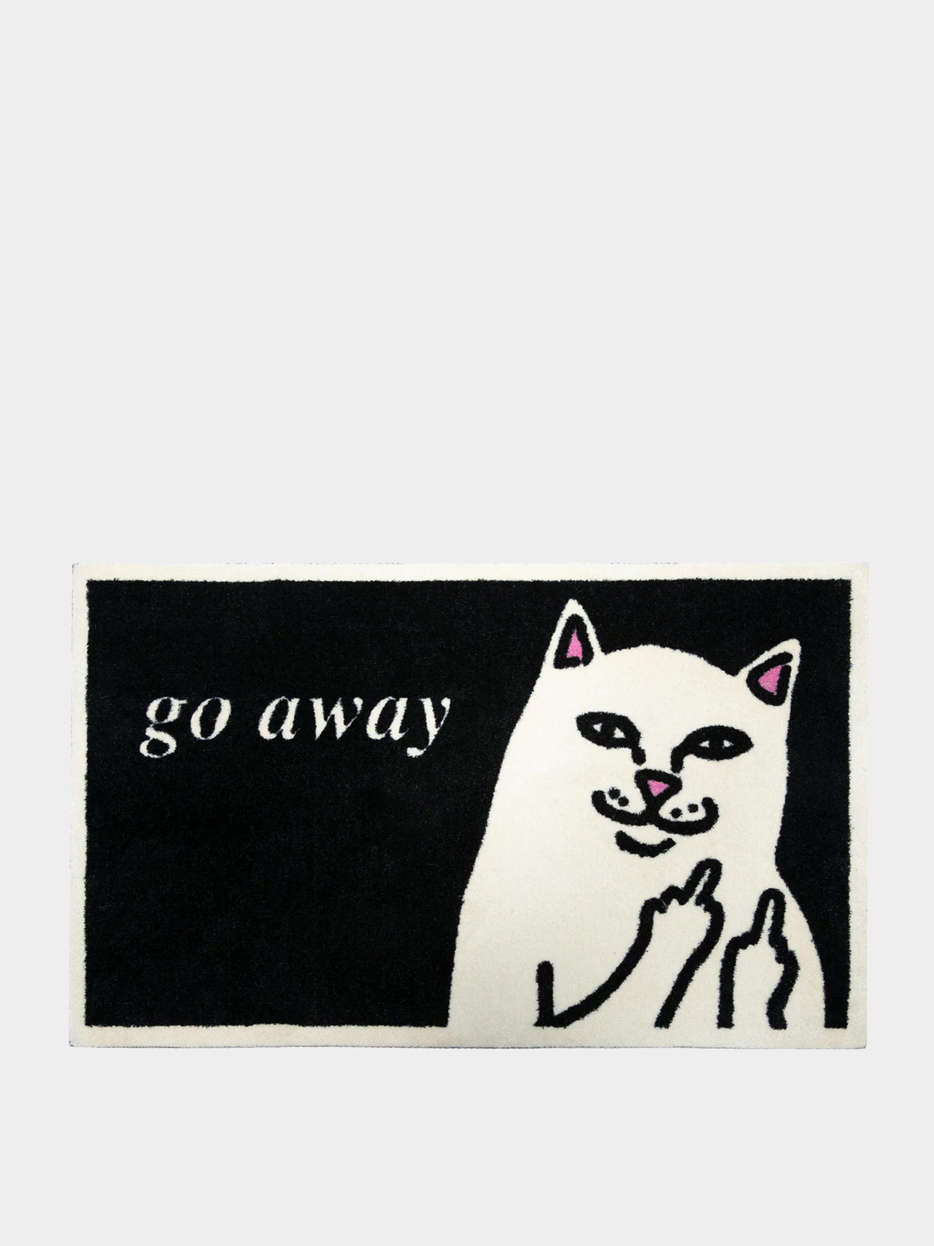 Rohožka RipNDip Go Away (black)