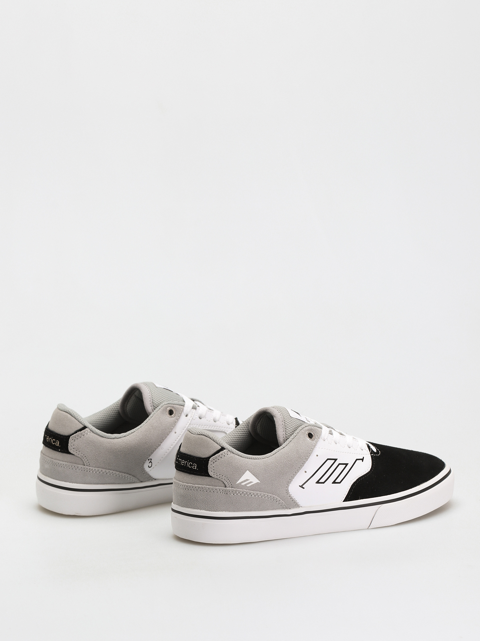 Topánky Emerica The Low Vulc (black/white/grey)