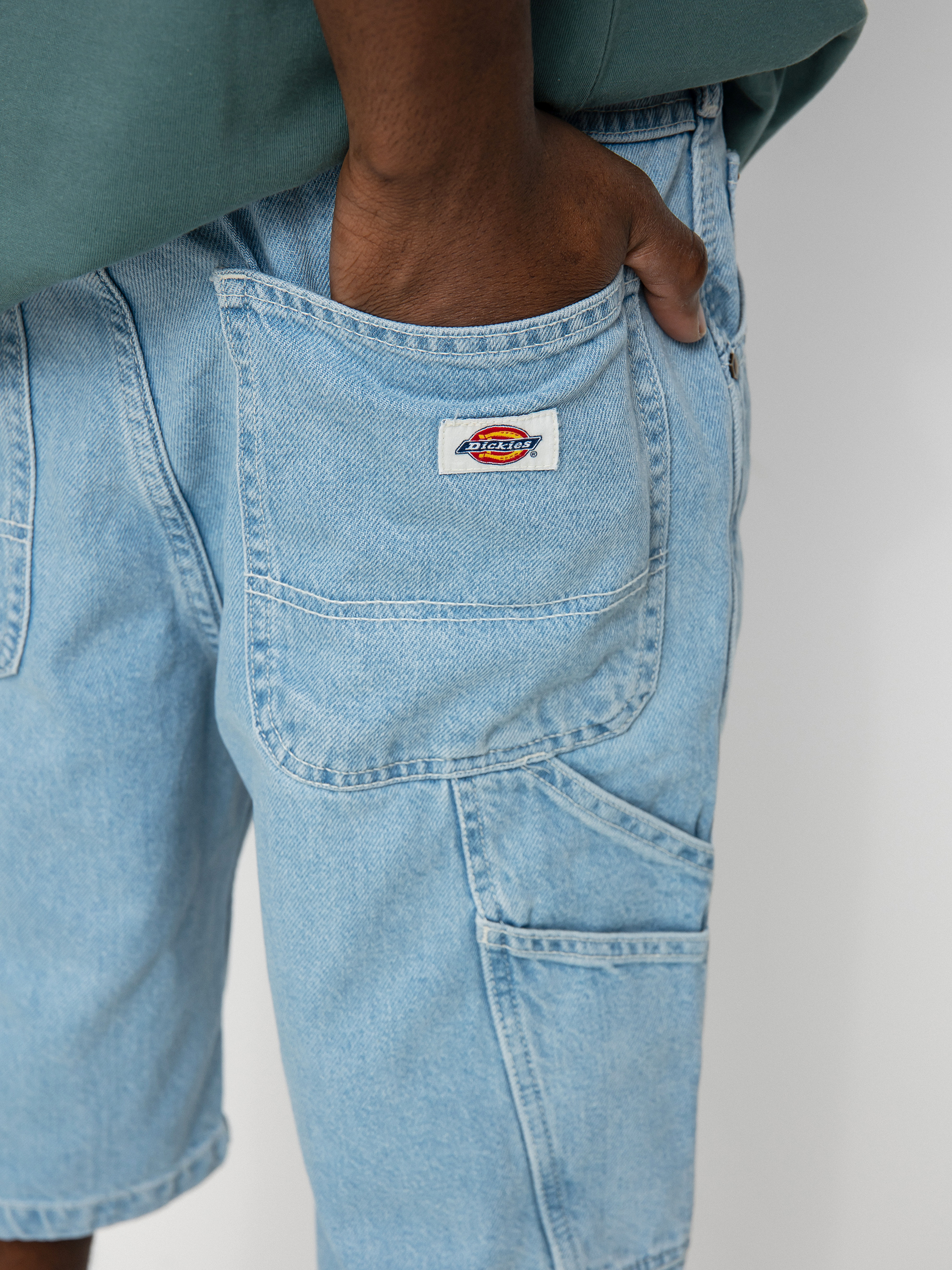 Kraťasy Dickies Garyville Denim (vintage aged blue)
