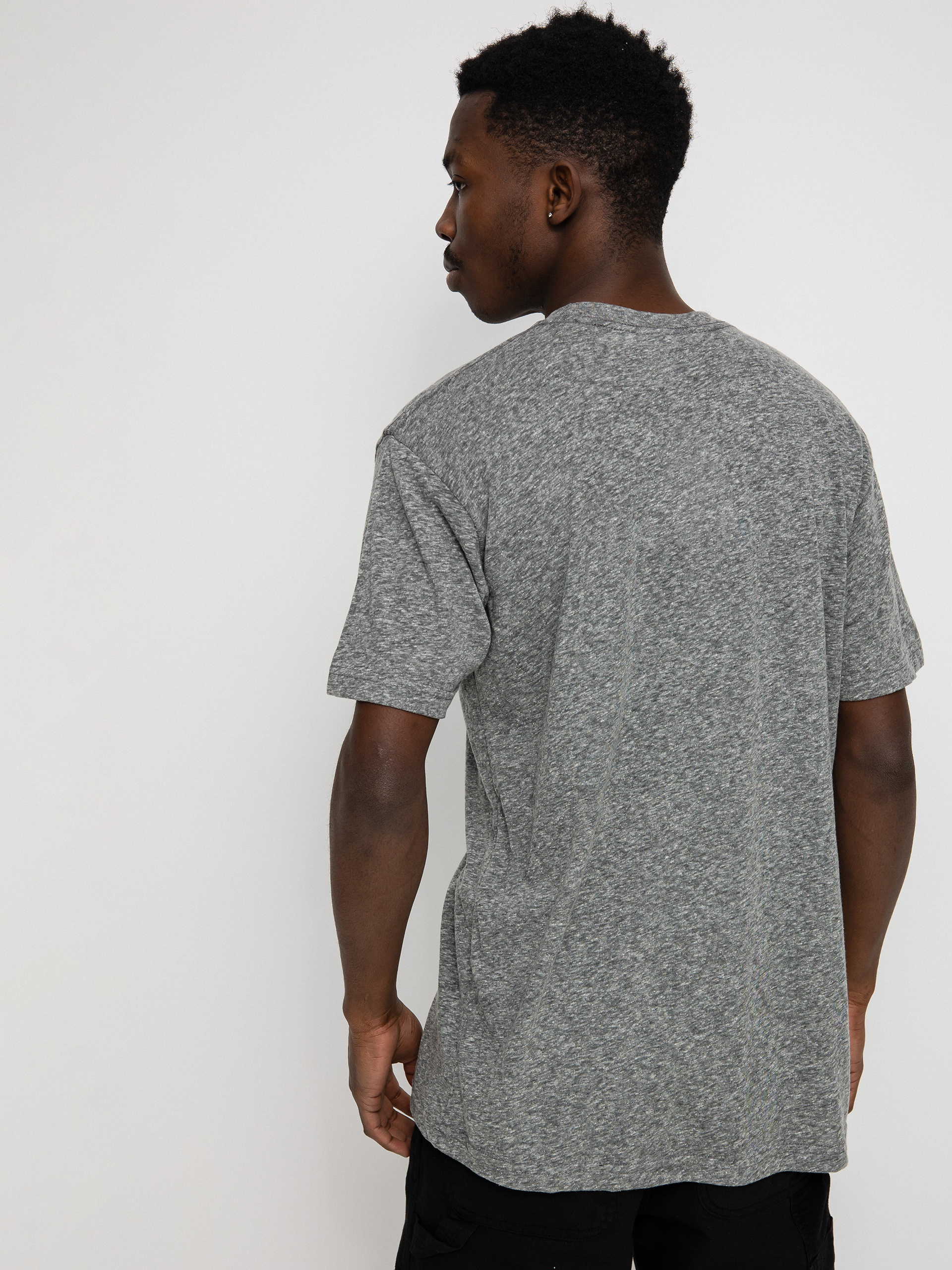 Tričko RipNDip Lord Nermal Pocket (athletic heather grey)