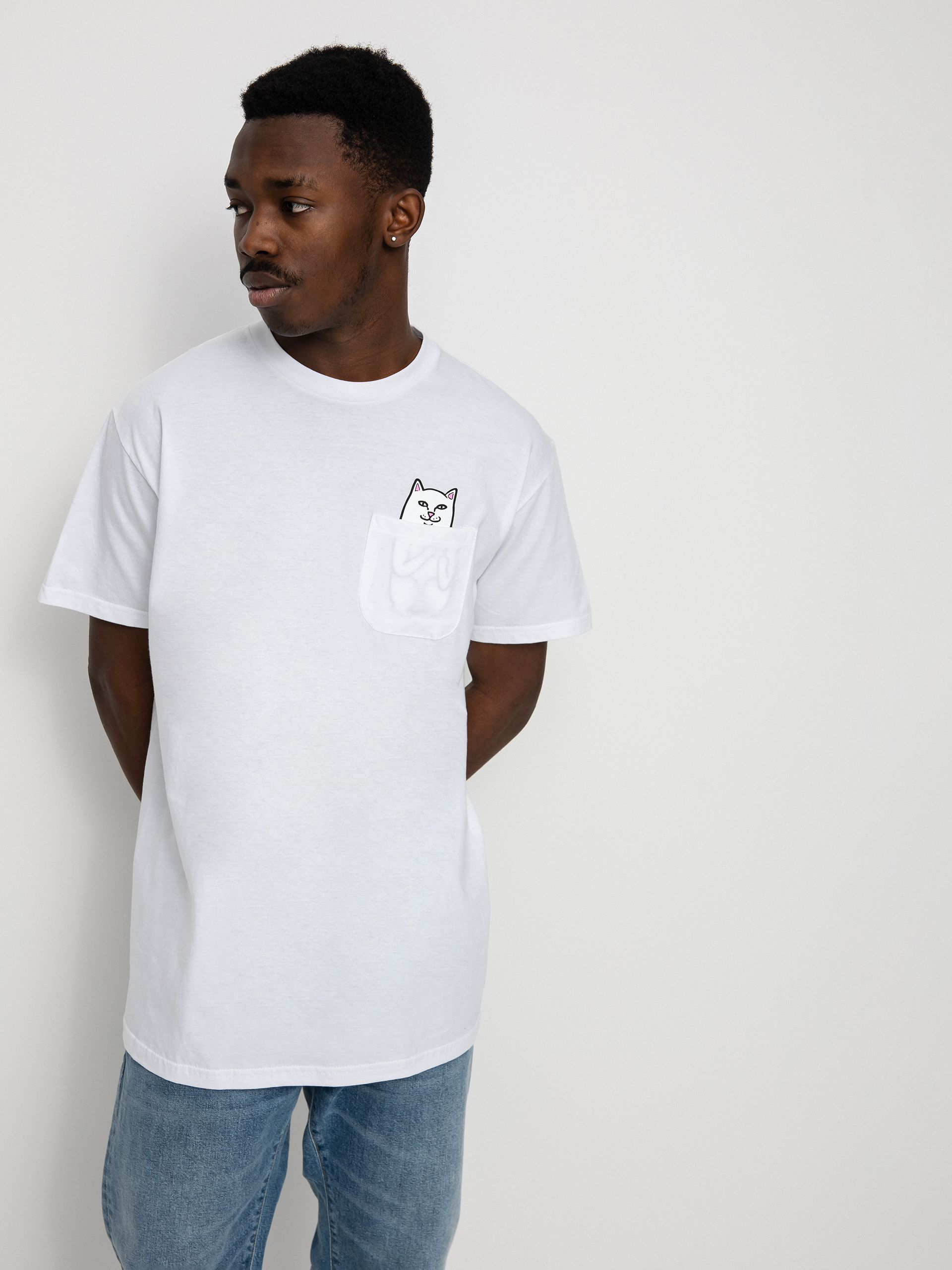 Tričko RipNDip Lord Nermal (white)