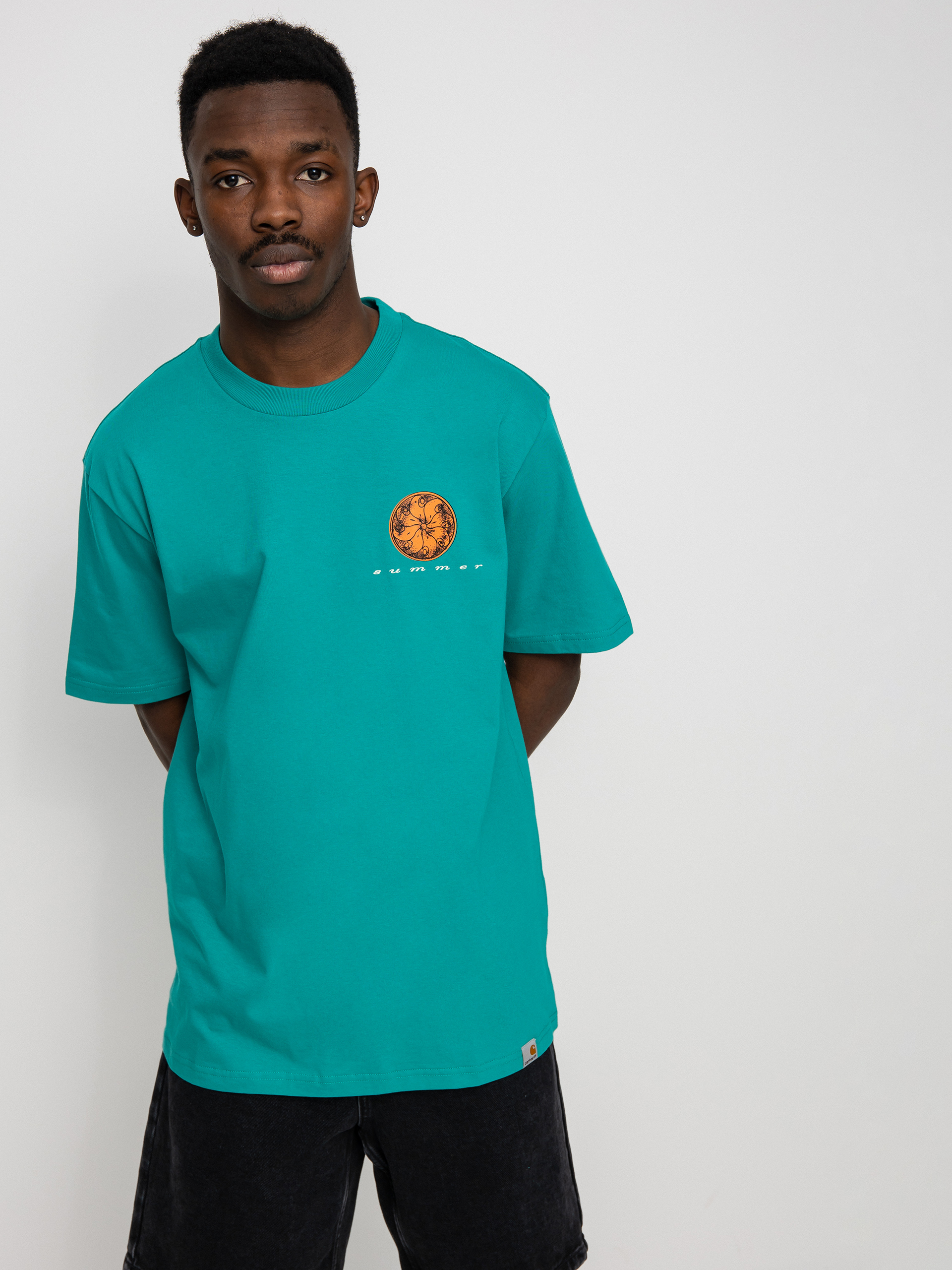 Tričko Carhartt WIP Juice (caribbean)