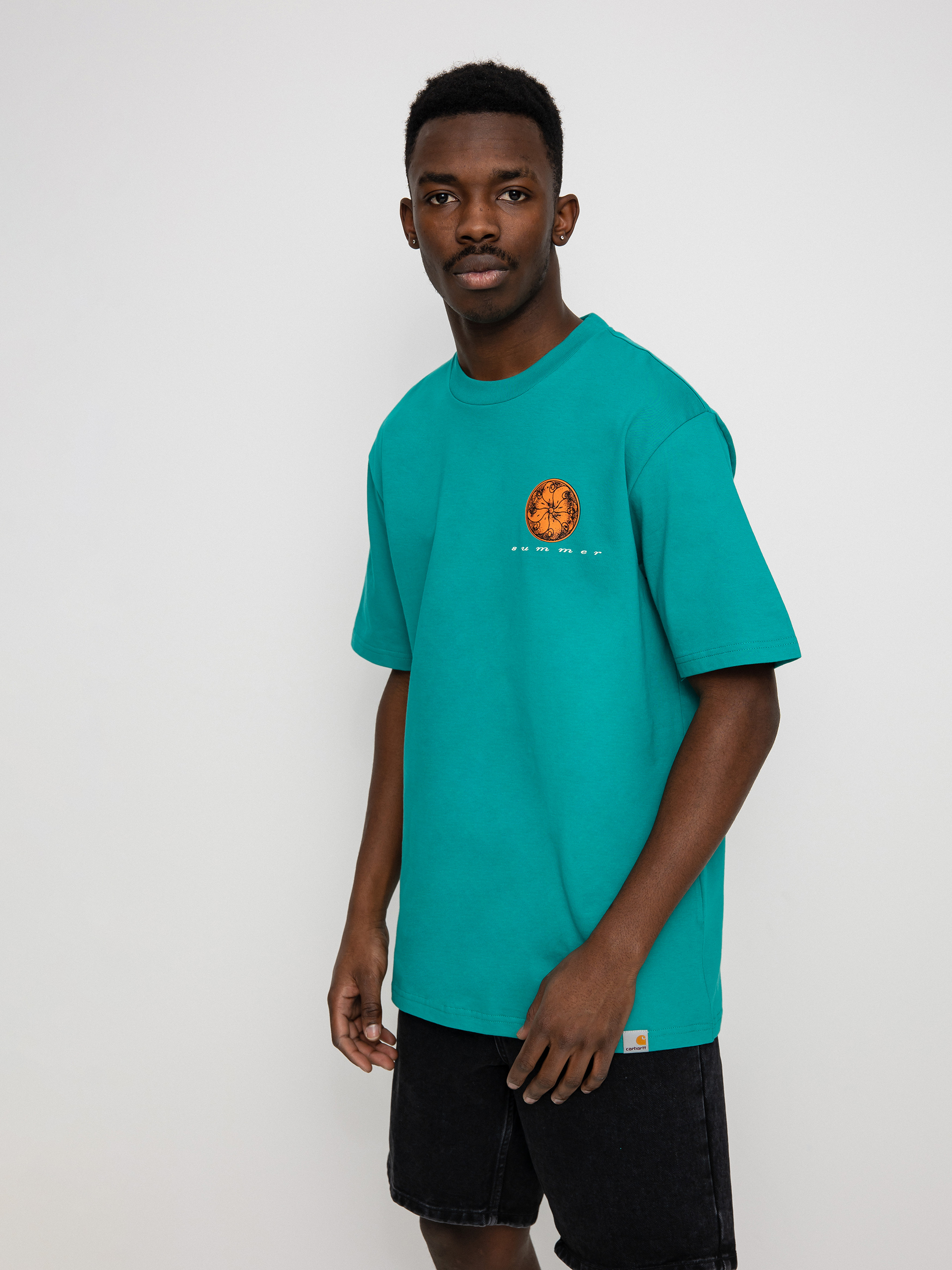 Tričko Carhartt WIP Juice (caribbean)