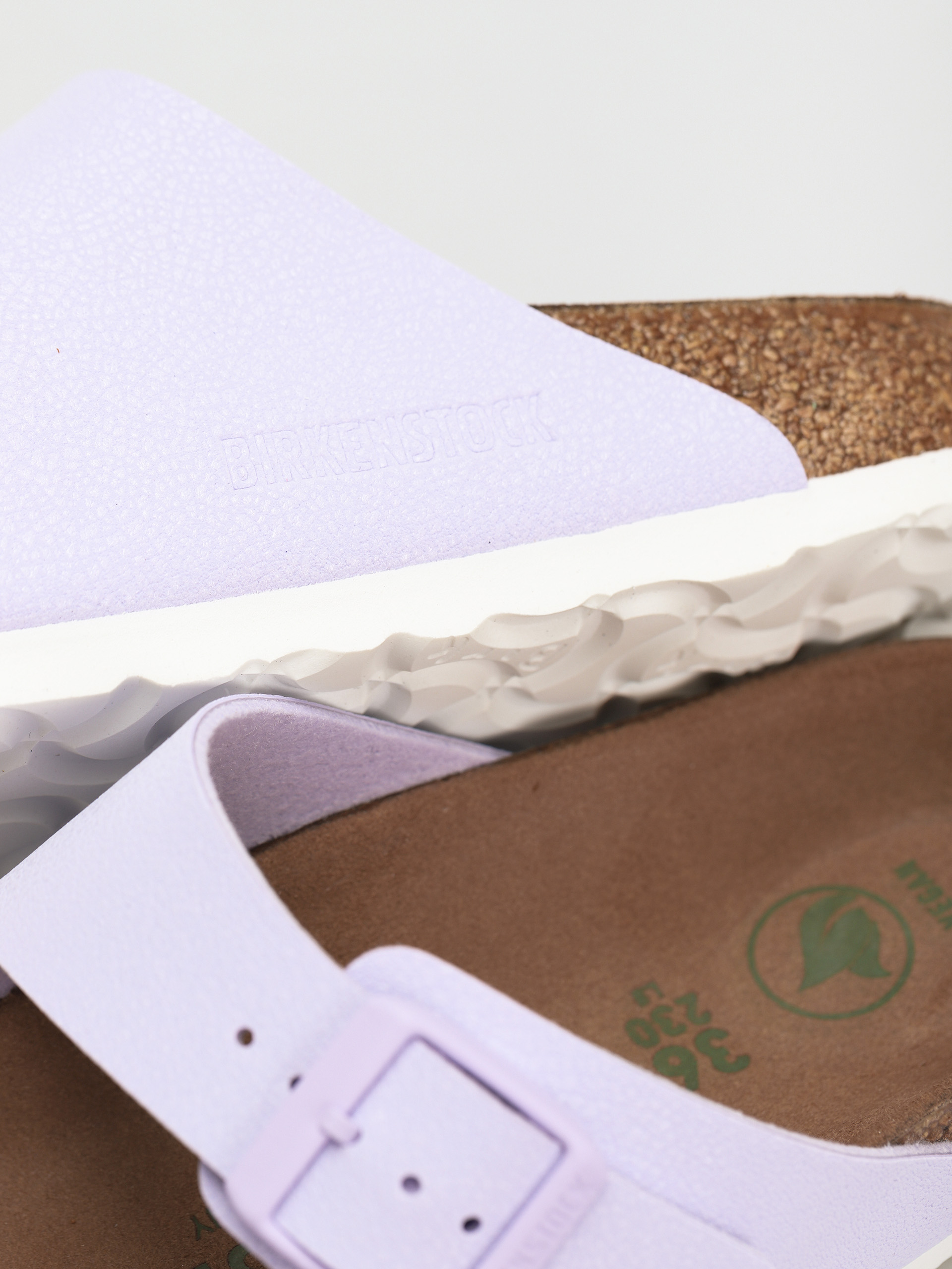 Šľapky Birkenstock Arizona Vegan Narrow Wmn (lavender fog)