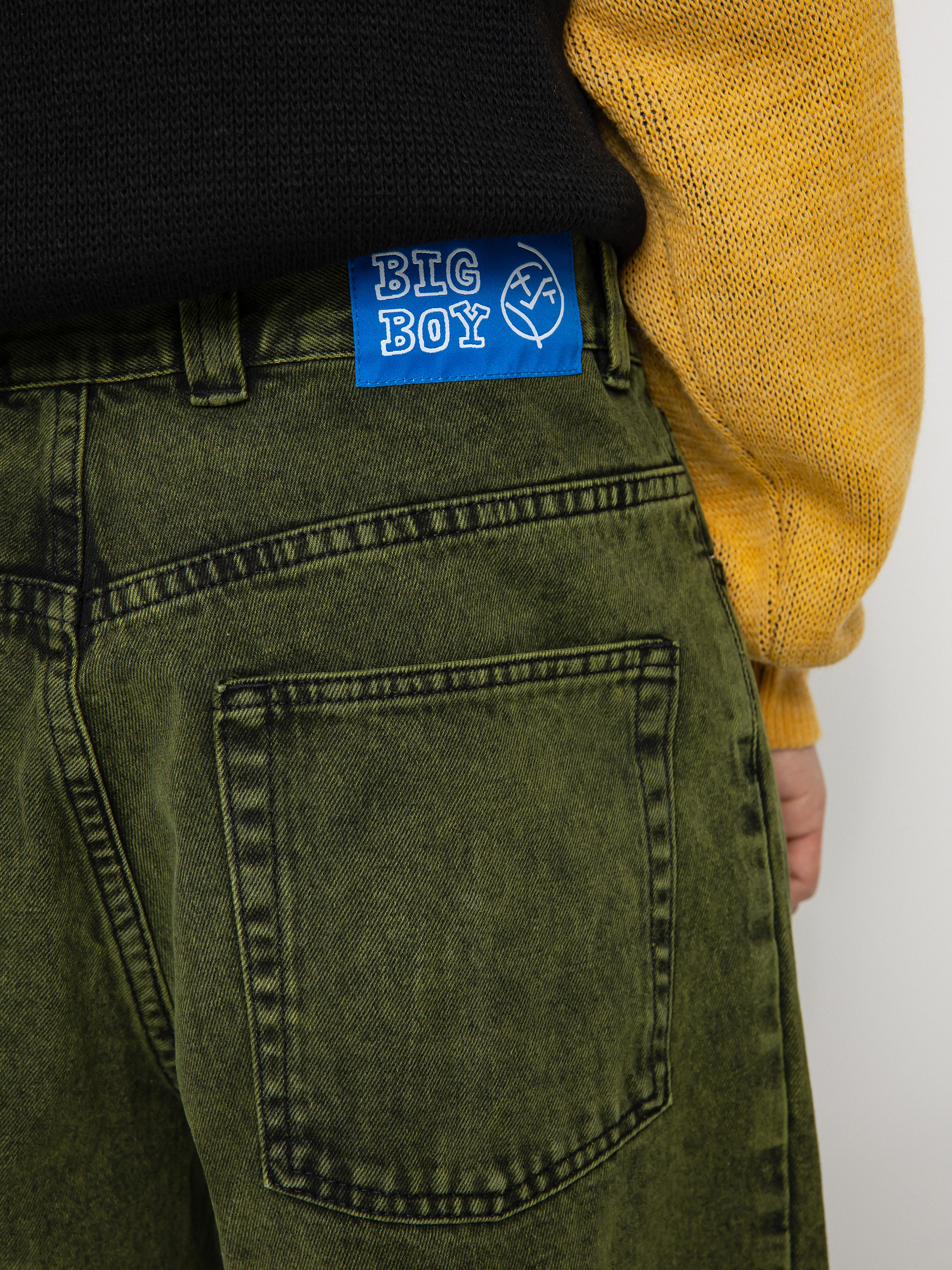 Nohavice Polar Skate Big Boy (greenblack)