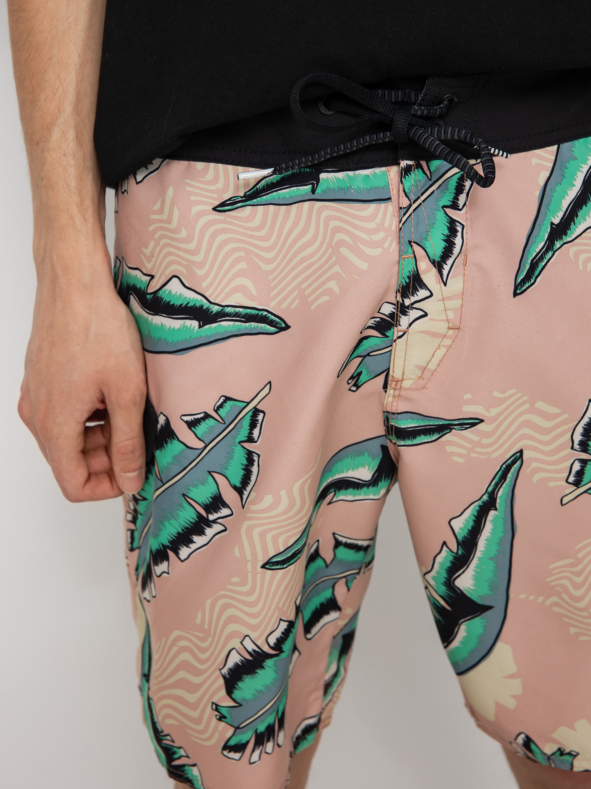 Plážové kraťasy Volcom Detoonator Mod 19 (misty rose)