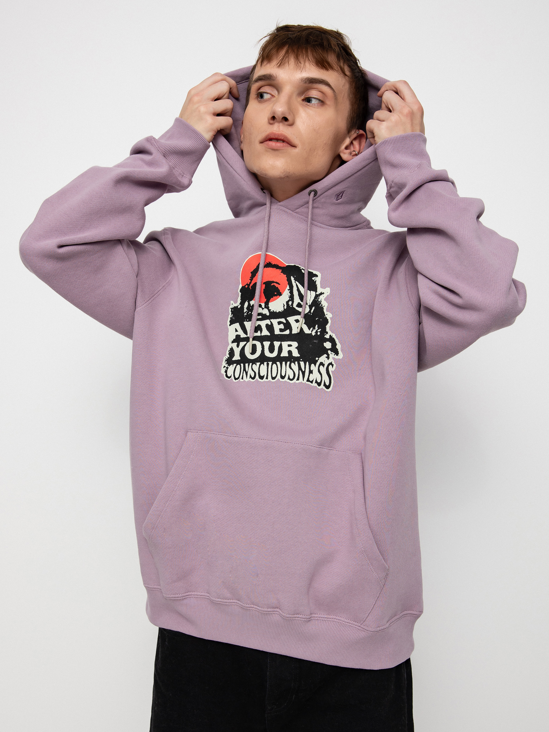 Mikina s kapucňou Volcom Shockwave HD (nirvana)