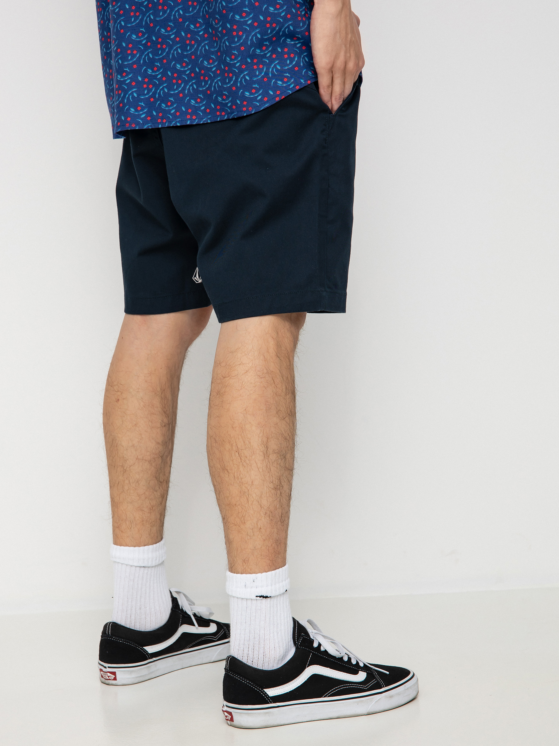 Kraťasy Volcom Frickin Mdrn Stch 19 (dark navy)