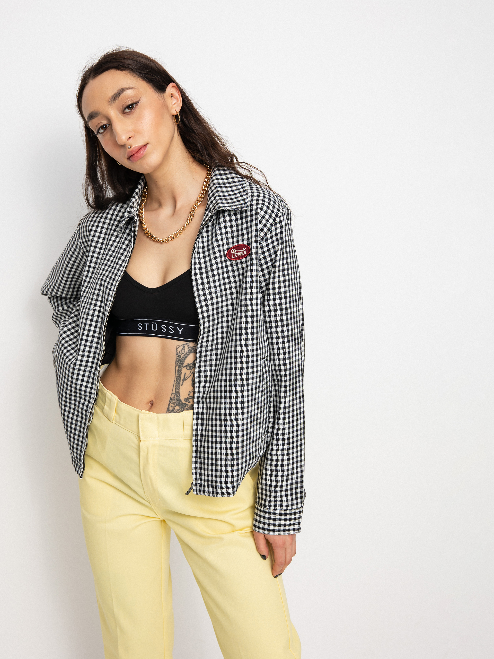 Bunda Brixton Utopia Wmn (black gingham)