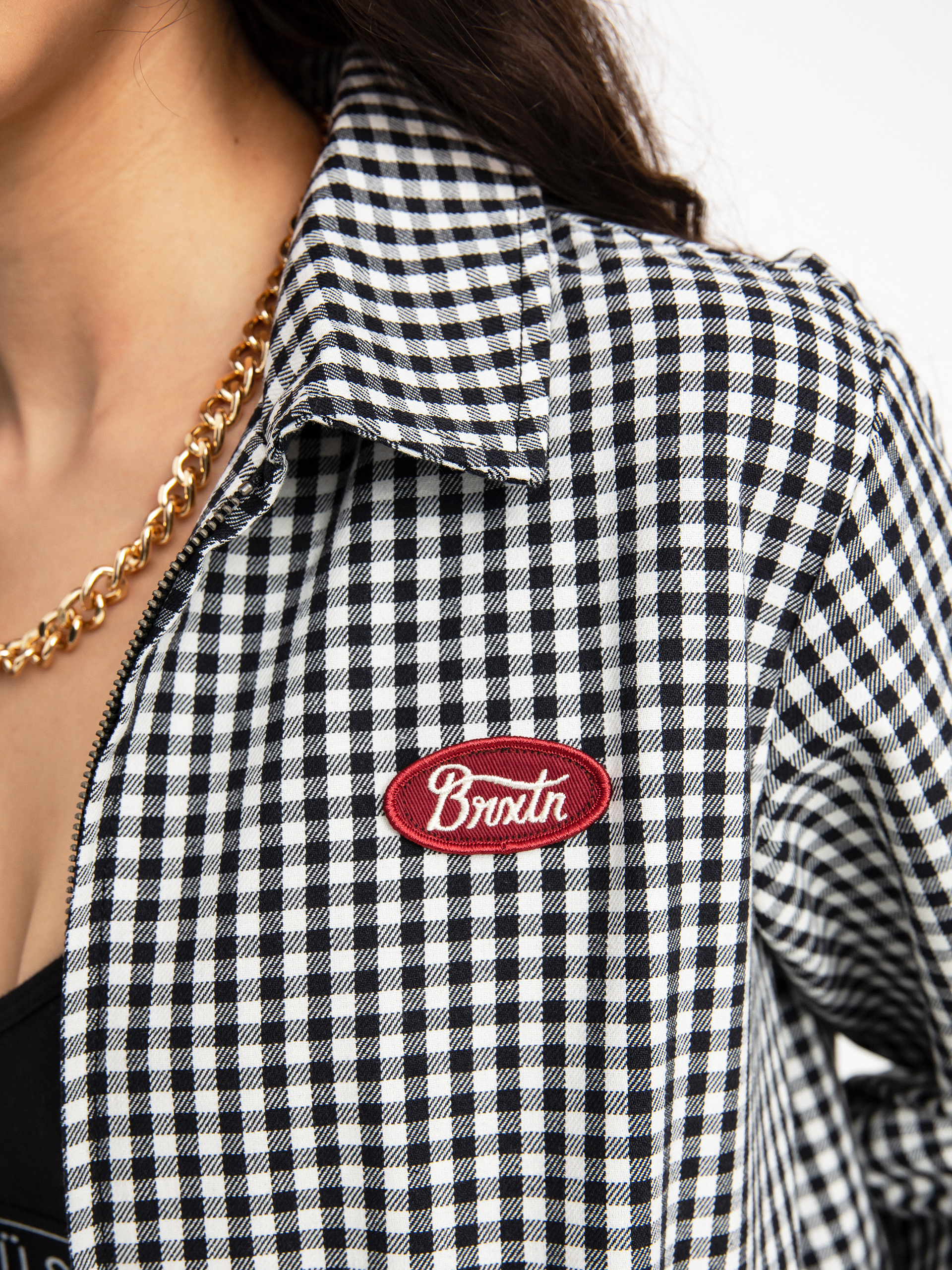 Bunda Brixton Utopia Wmn (black gingham)