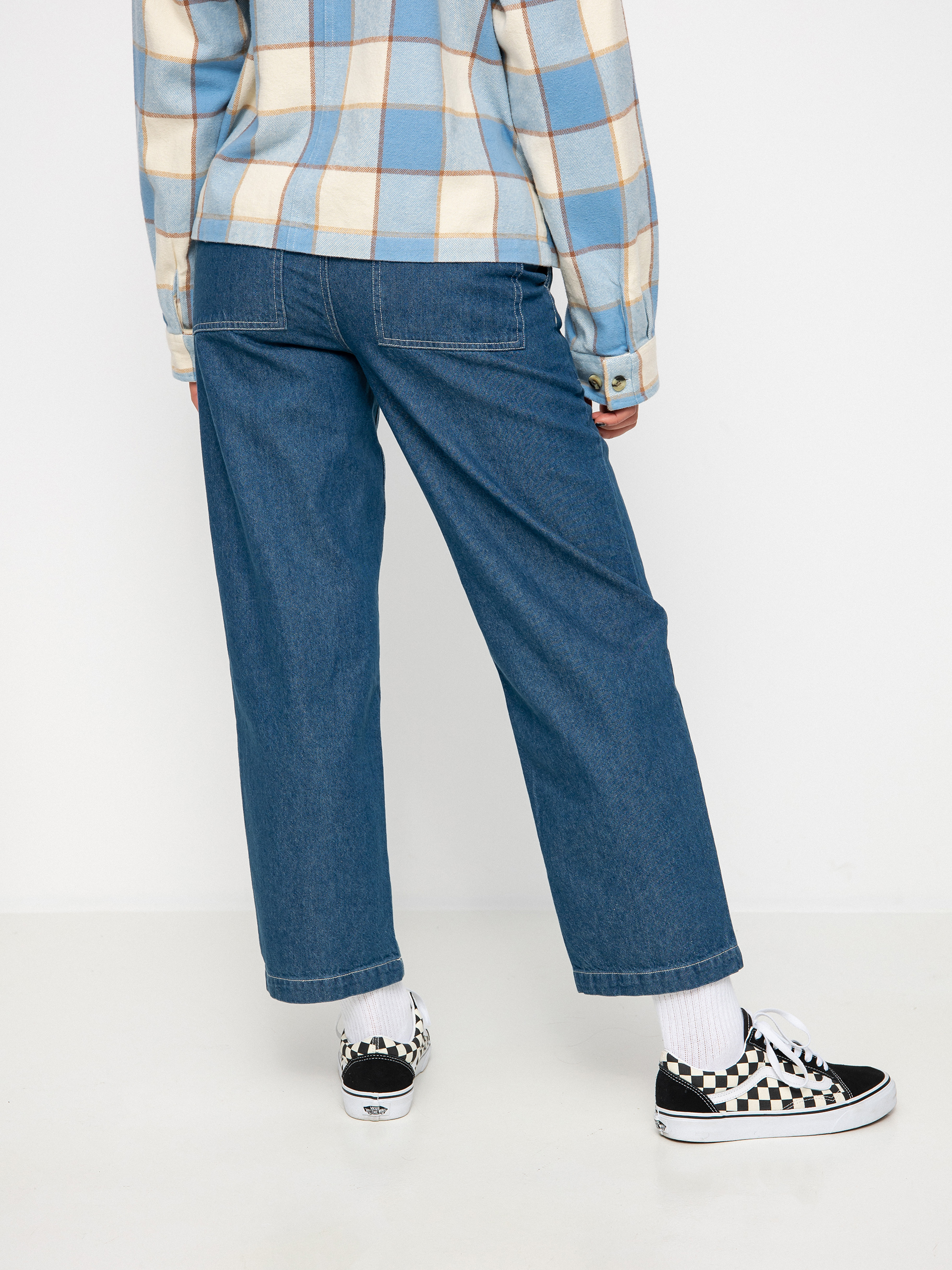 Nohavice Brixton Vancouver Wmn (indigo rinse)