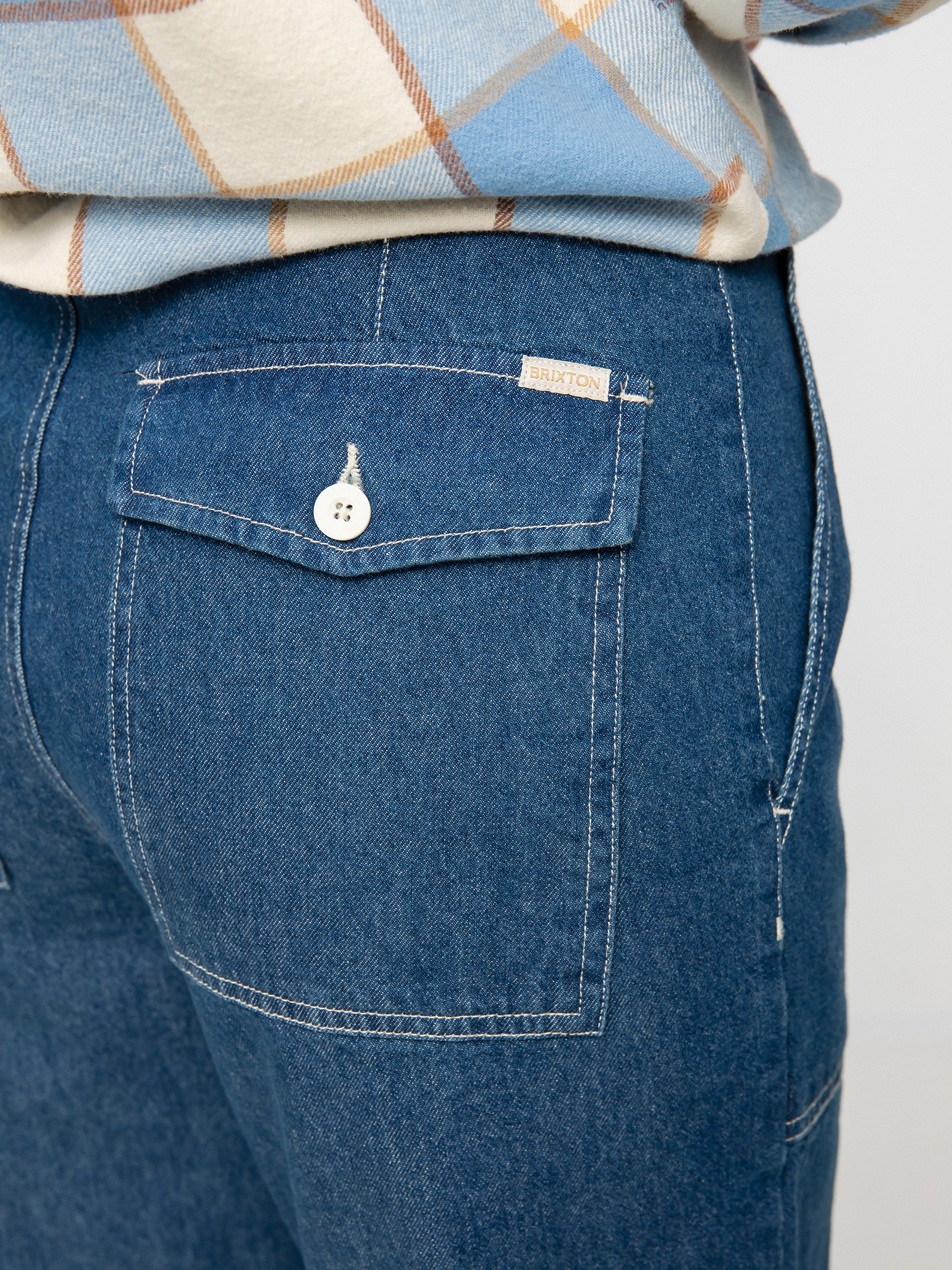 Nohavice Brixton Vancouver Wmn (indigo rinse)