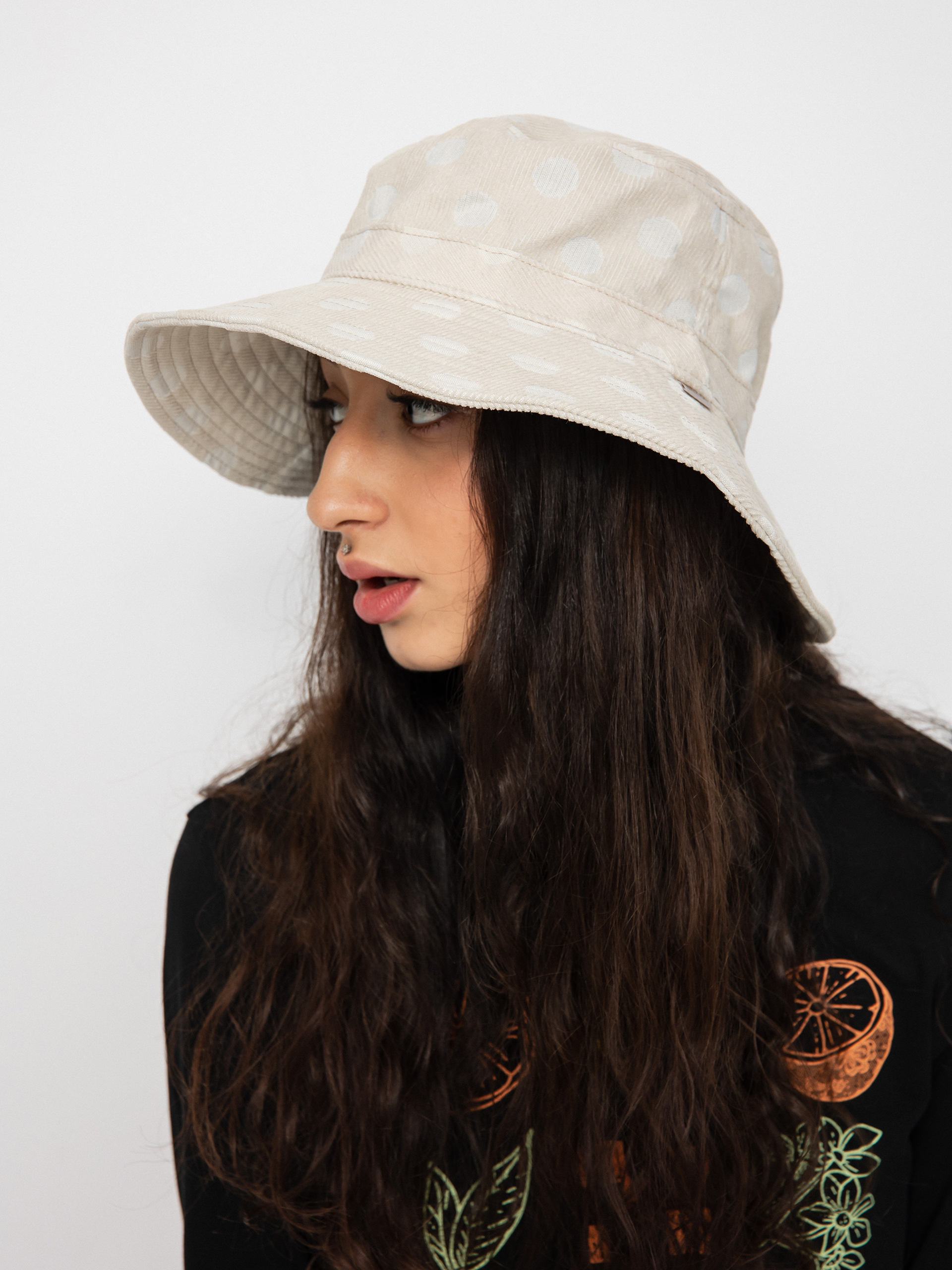 Klobúk Brixton Dylan Bucket Hat Wmn (polka dot)