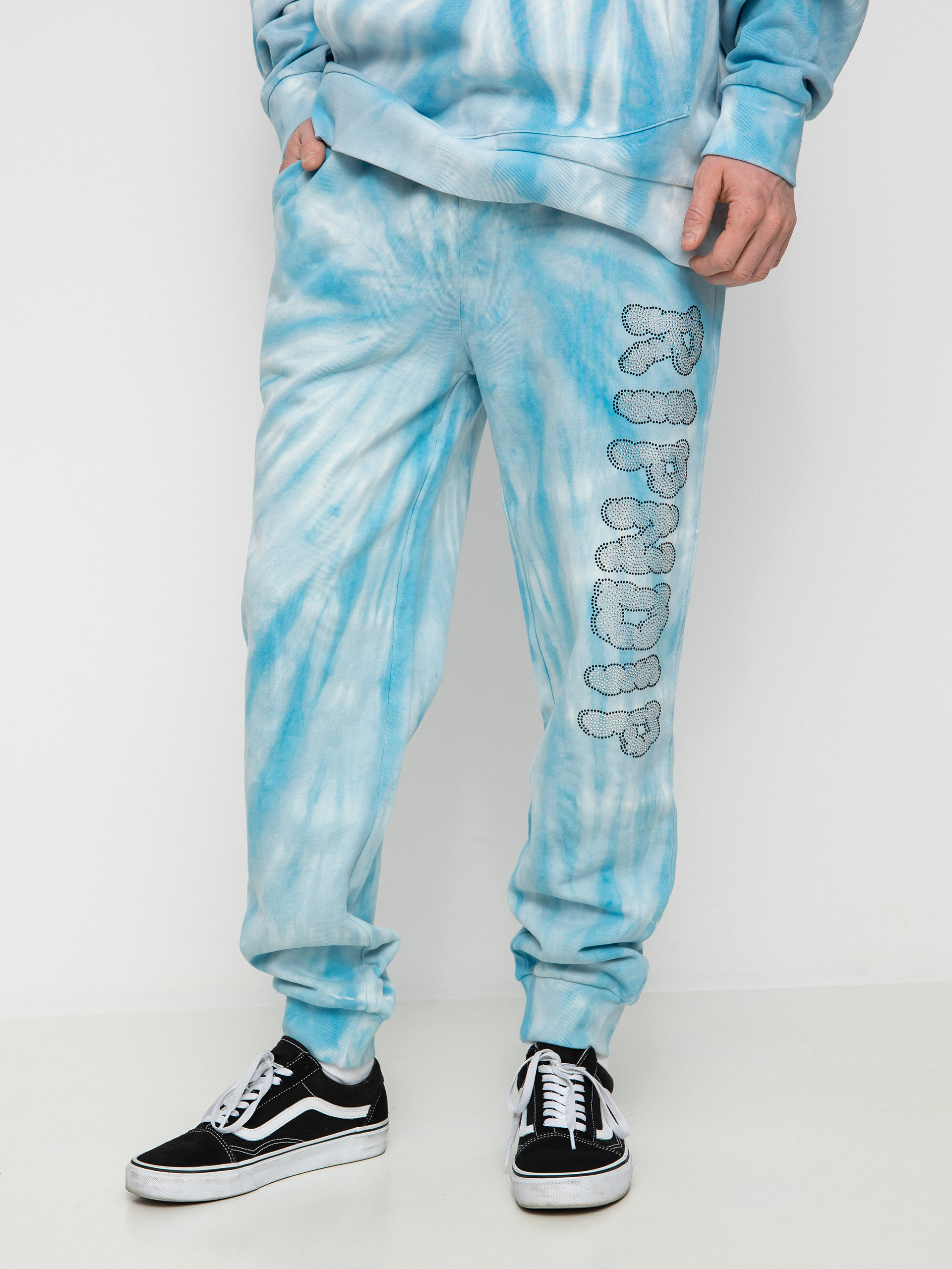 Nohavice RipNDip Sent From Heaven (light blue spiral dye)