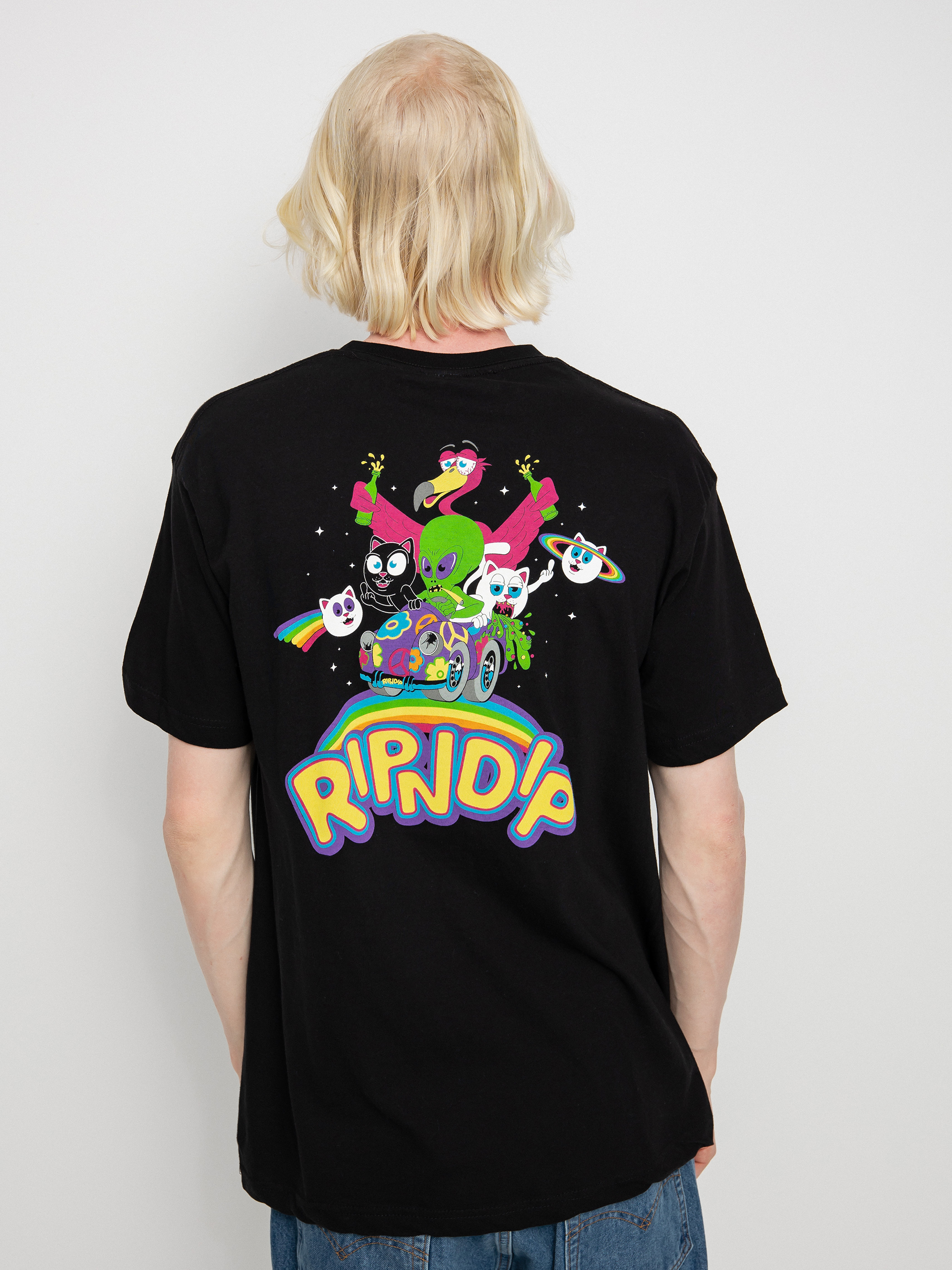Tričko RipNDip Friends Forever (black)