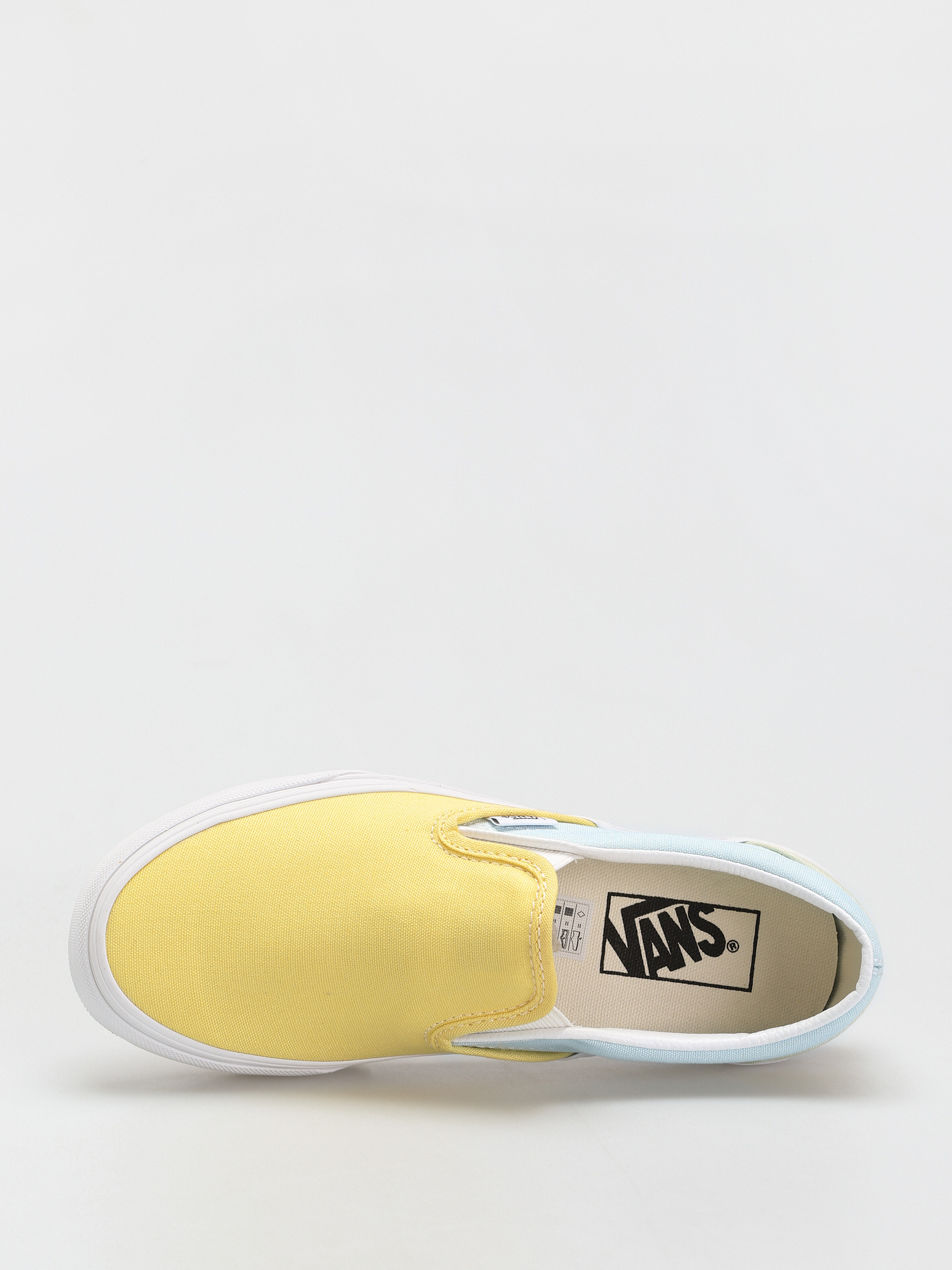 Topánky Vans Classic Slip On (pastel block/multi/true white)