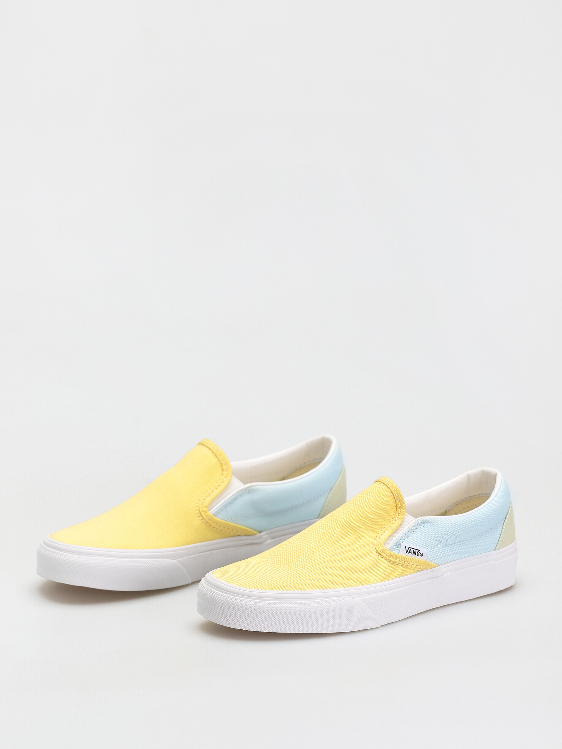 Topánky Vans Classic Slip On (pastel block/multi/true white)