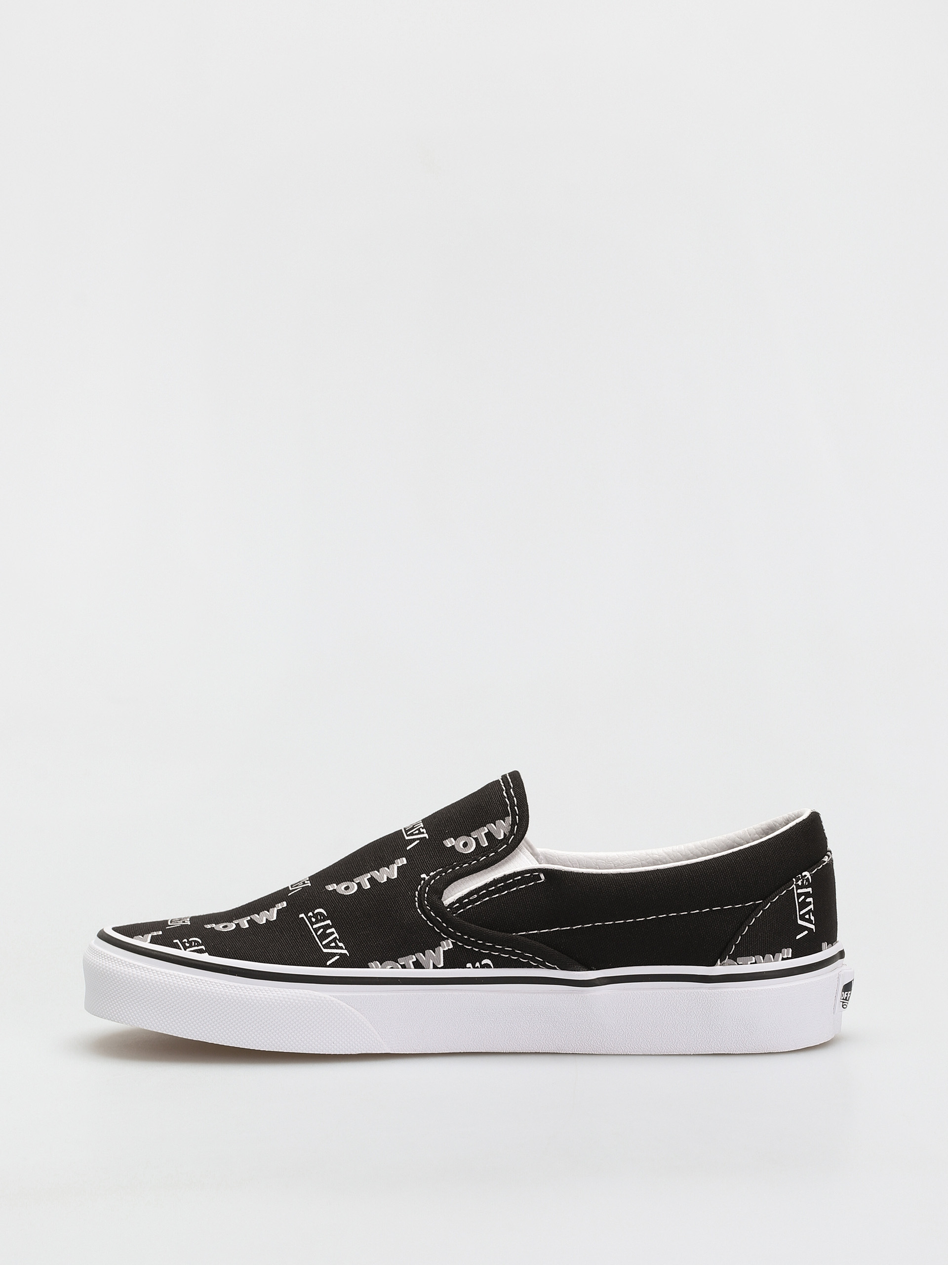 Topánky Vans Classic Slip On (shadow vans/black/true white)