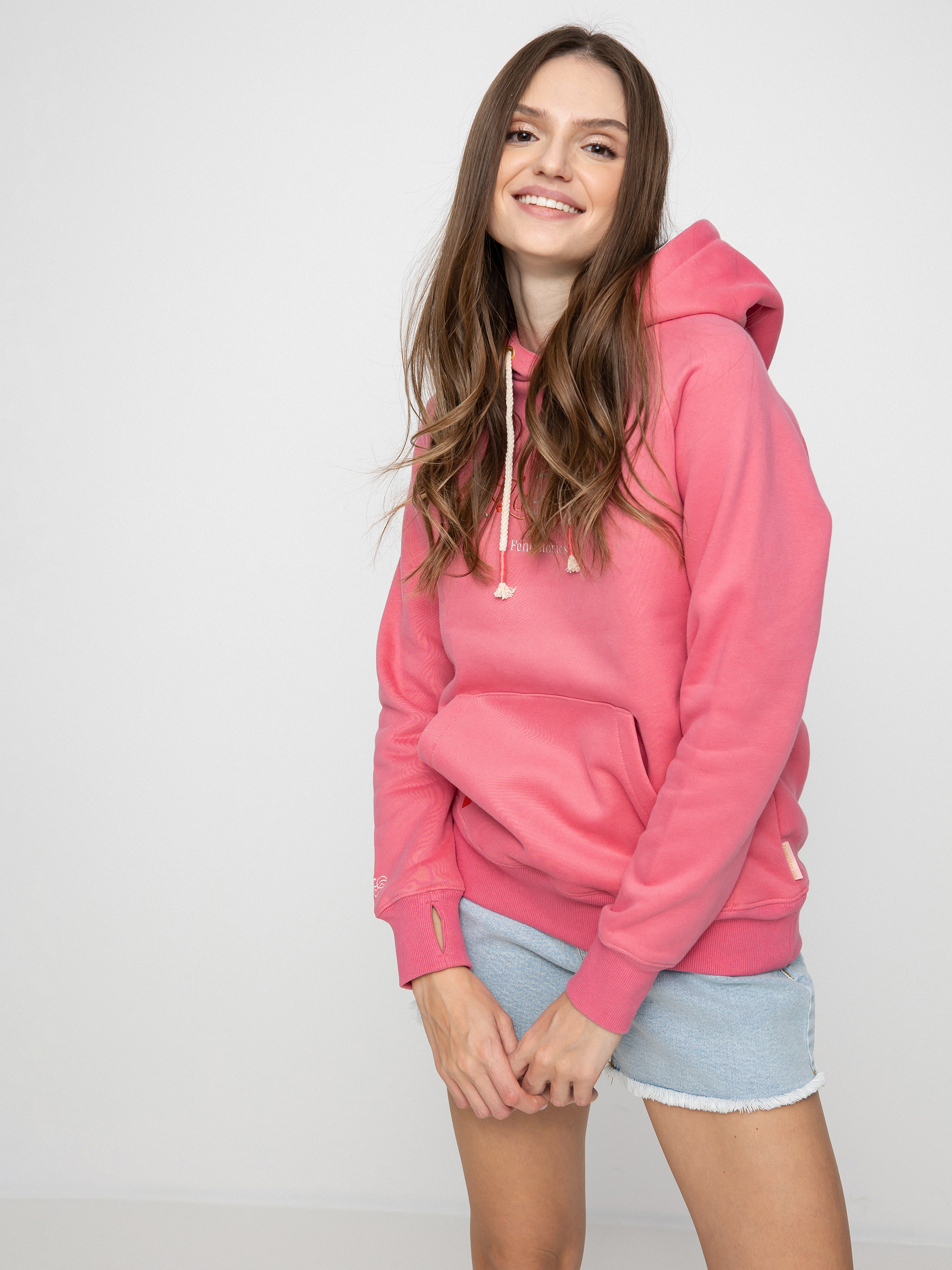 Mikina s kapucňou Femi Stories Shelly HD Wmn (mpnk)