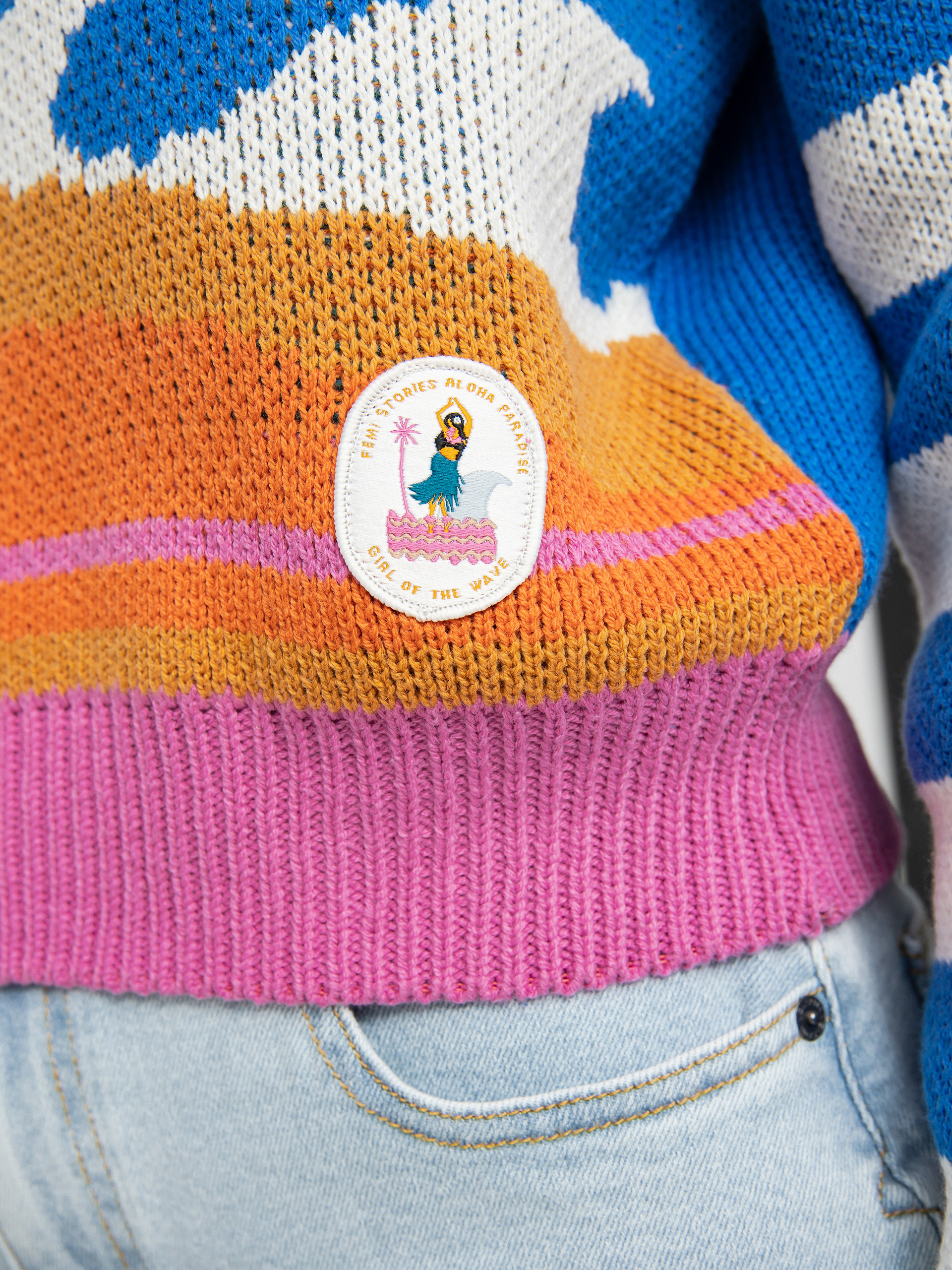 Sveter Femi Stories Pilo Wmn (blu)