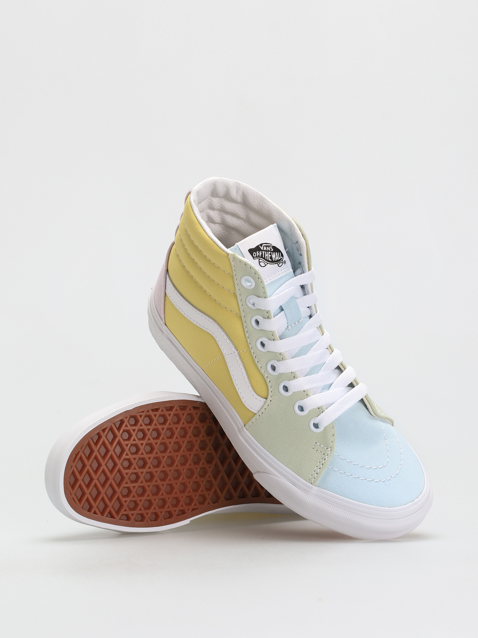 Topánky Vans Sk8 Hi (pastel block/multi/true white)
