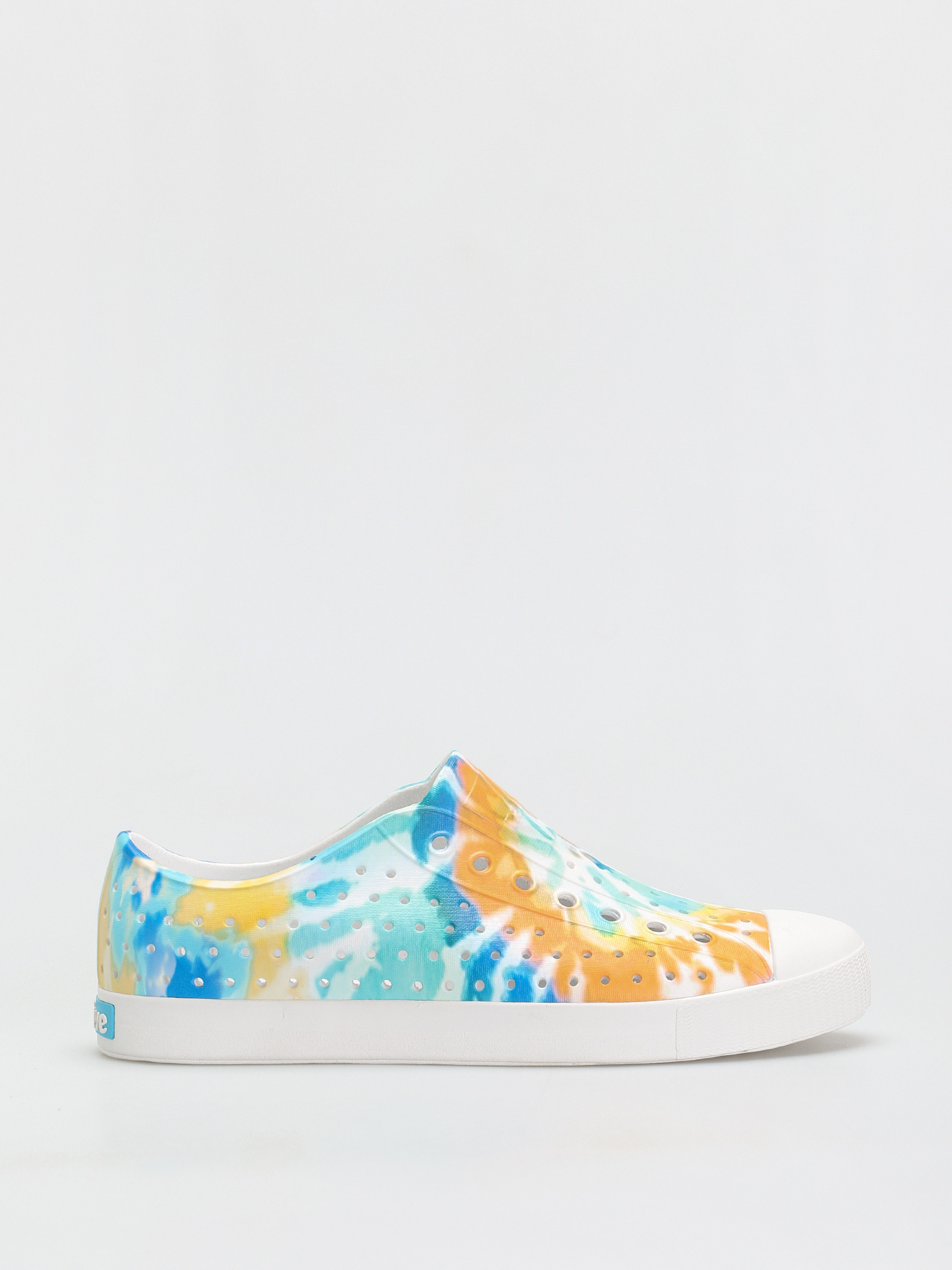 Topánky Native Jefferson Print (shell white/shell white/orange tie dye)