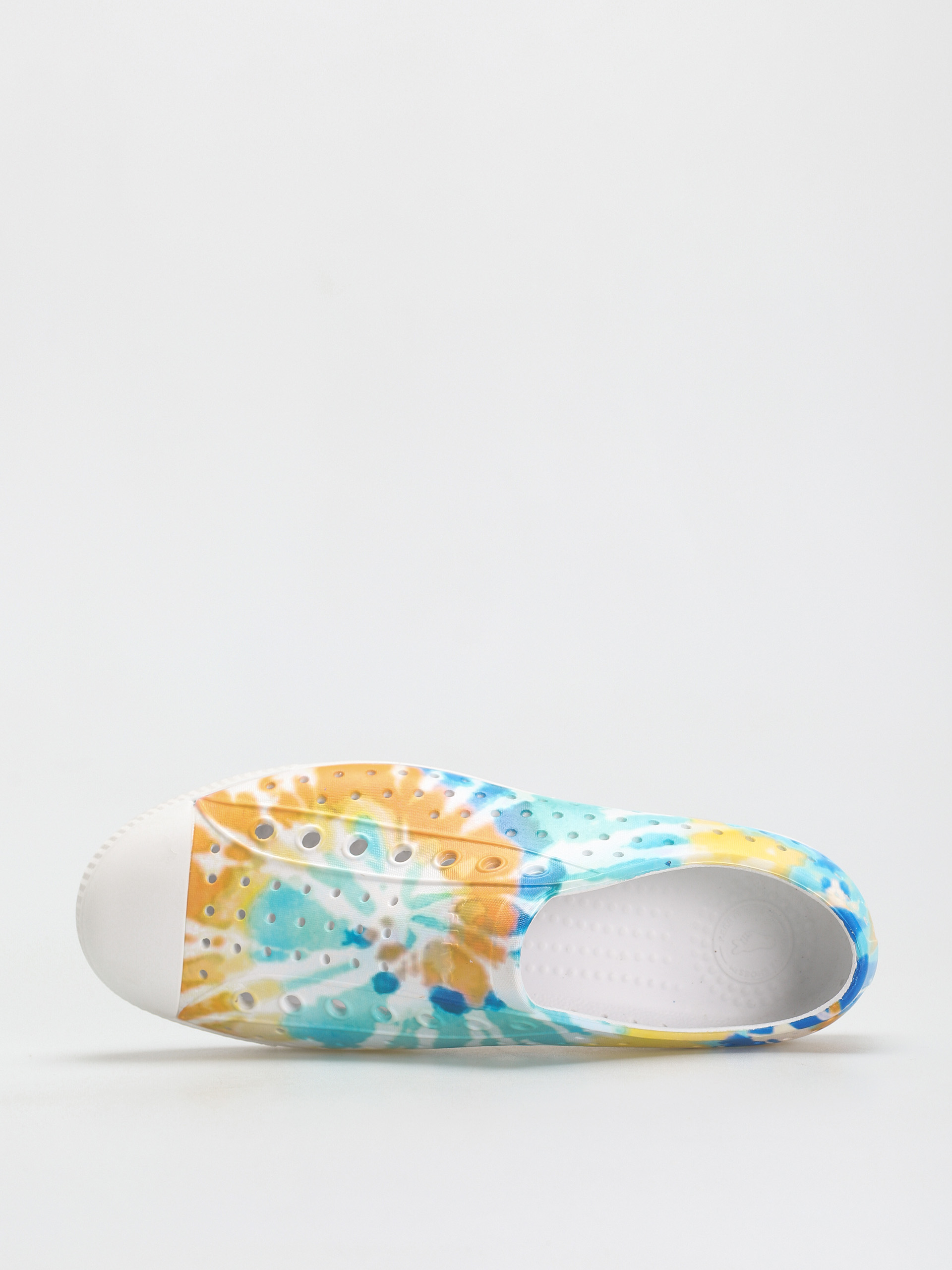 Topánky Native Jefferson Print (shell white/shell white/orange tie dye)