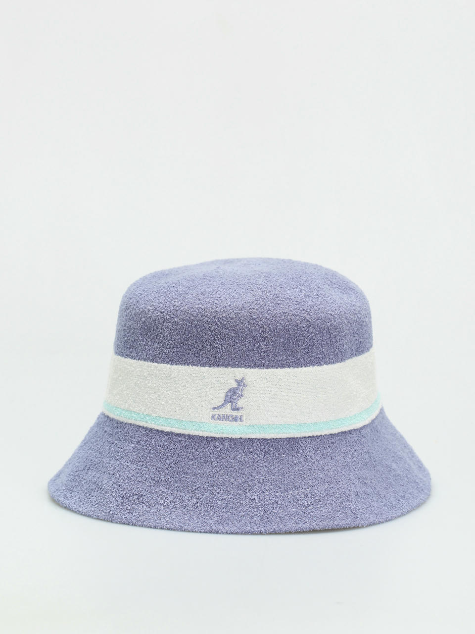 Klobúk Kangol Bermuda Stripe Bucket (iced lilac)