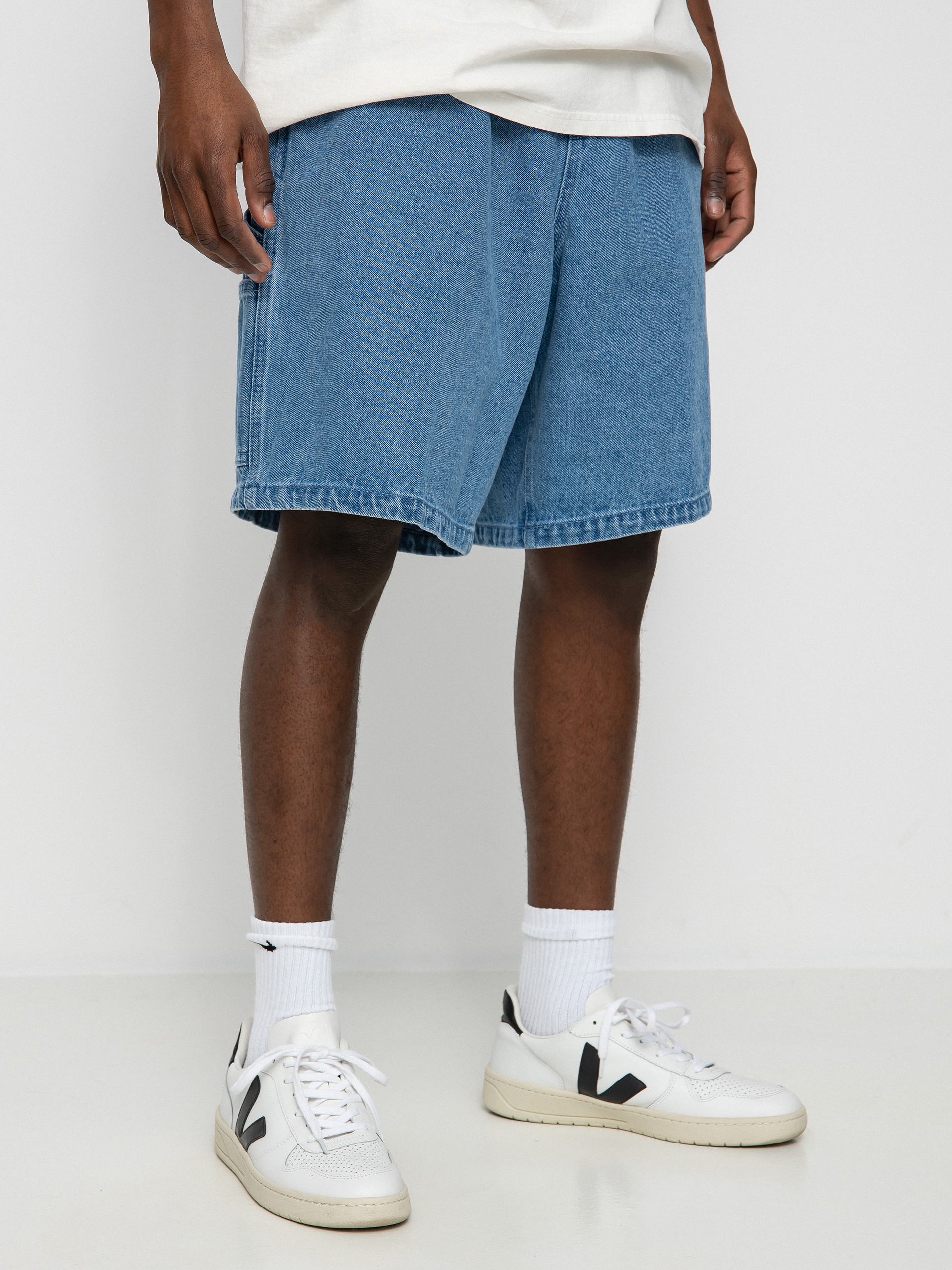 Kraťasy OBEY Easy Denim Carpenter (light indigo)