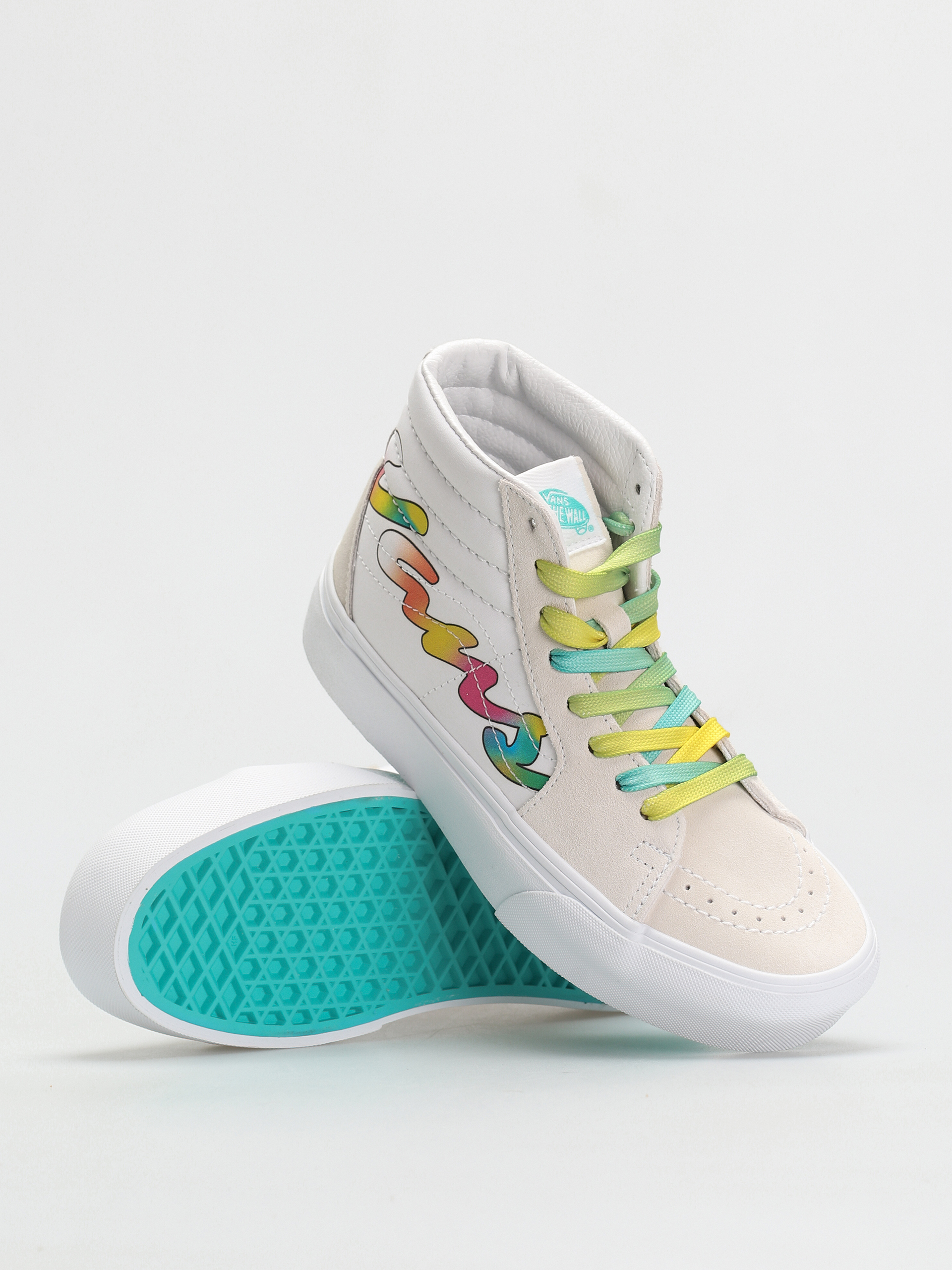Topánky Vans Sk8 Hi Platform 2.0 (spring fade/white/true white)