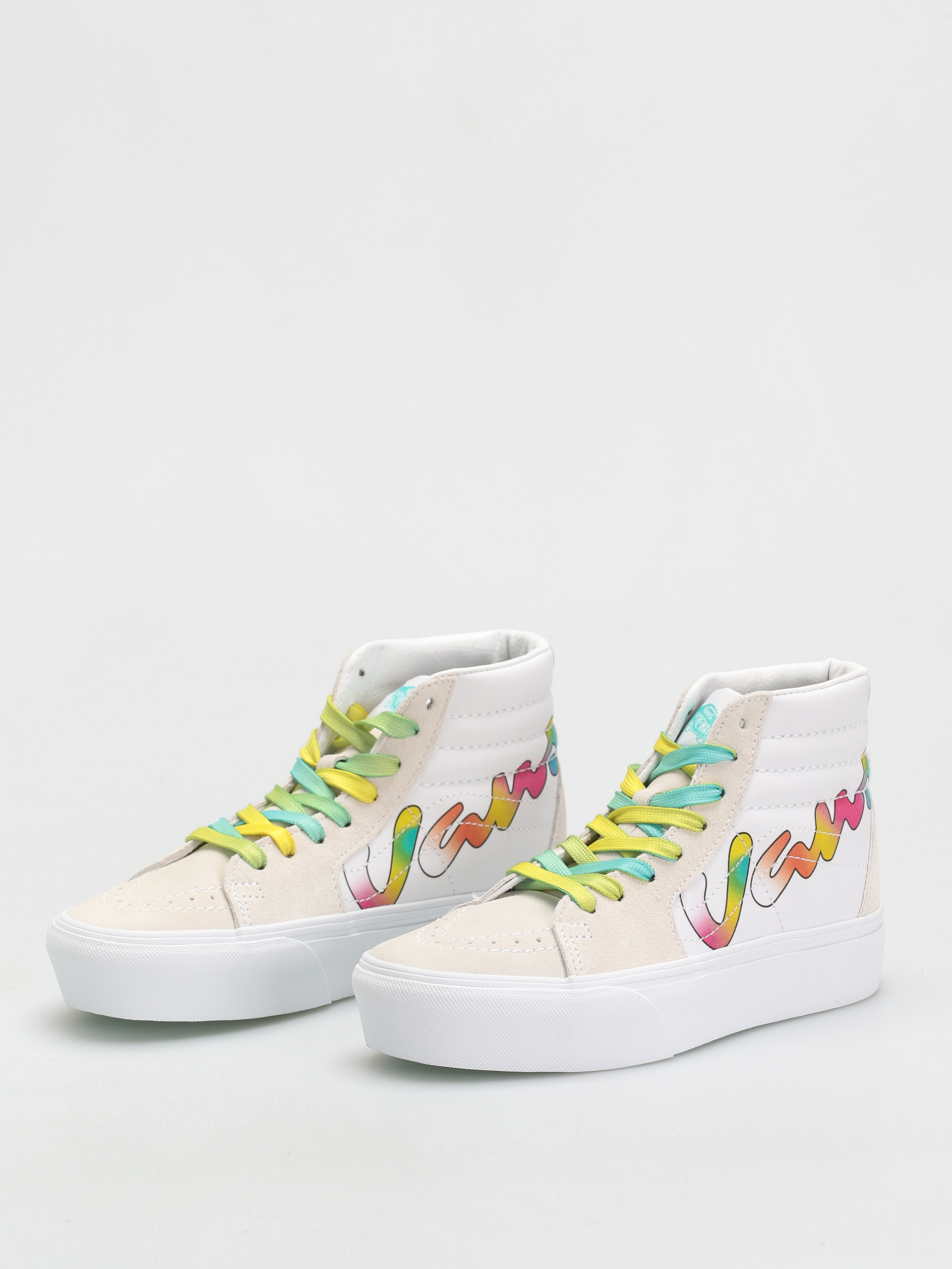Topánky Vans Sk8 Hi Platform 2.0 (spring fade/white/true white)