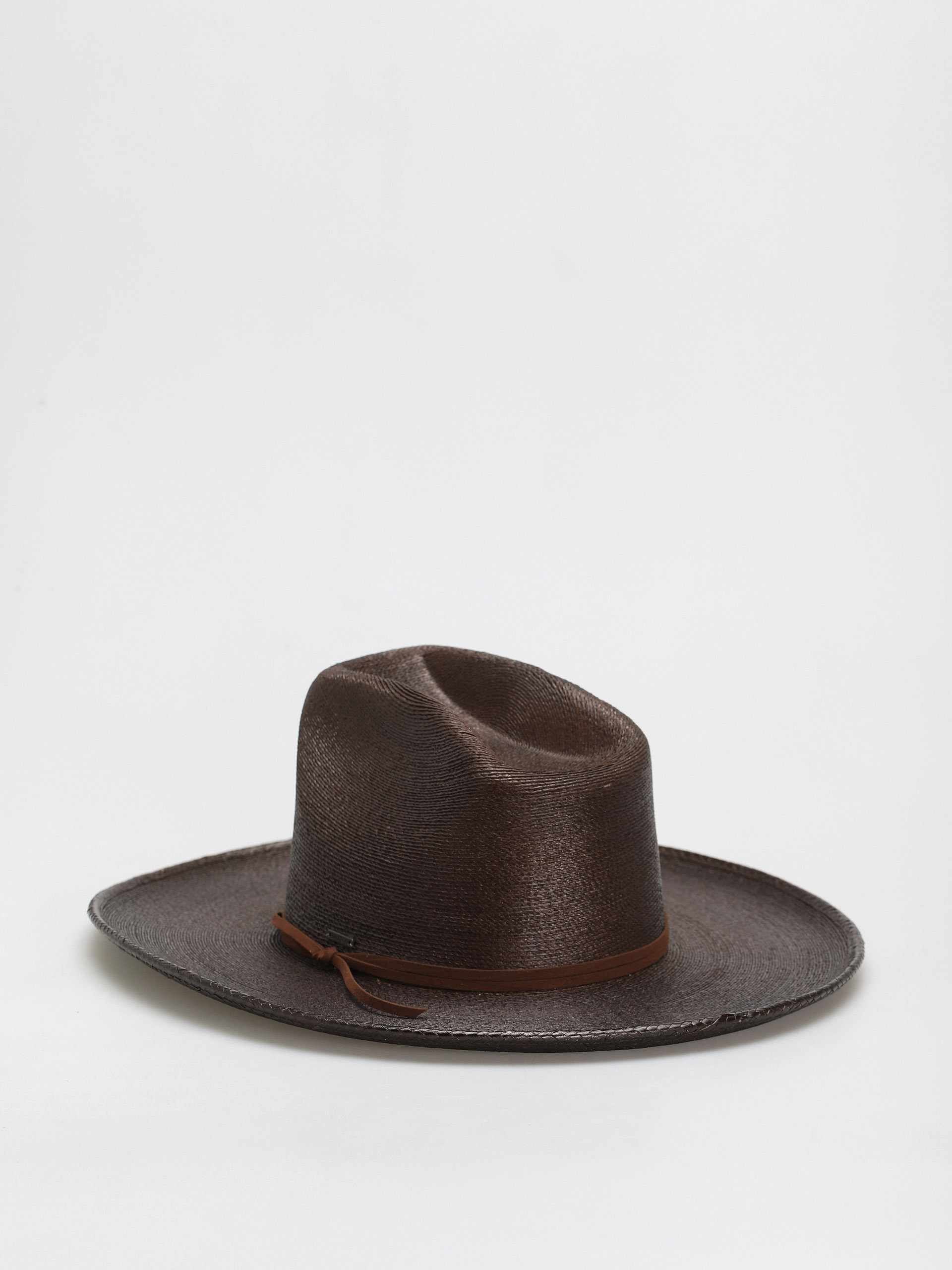 Klobúk Brixton Sedona Straw Reserve Cowboy Ha (deep brown)