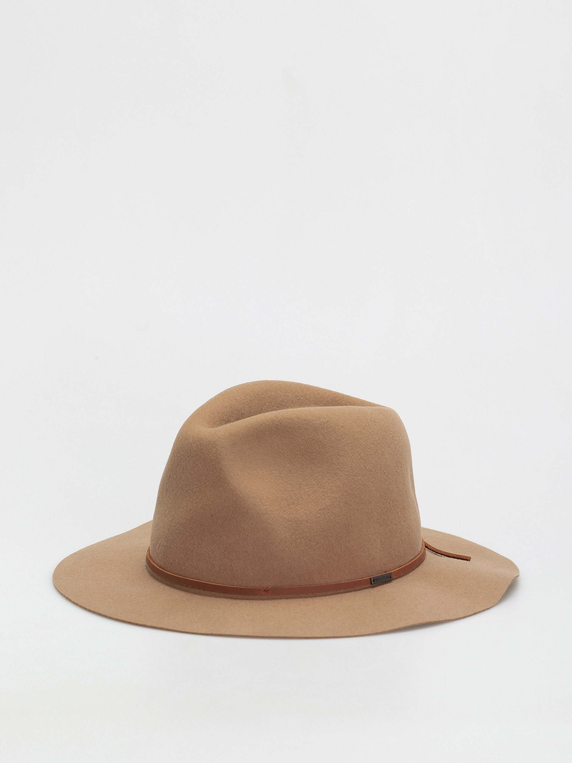 Klobúk Brixton Wesley Packable Fedora (mojave)