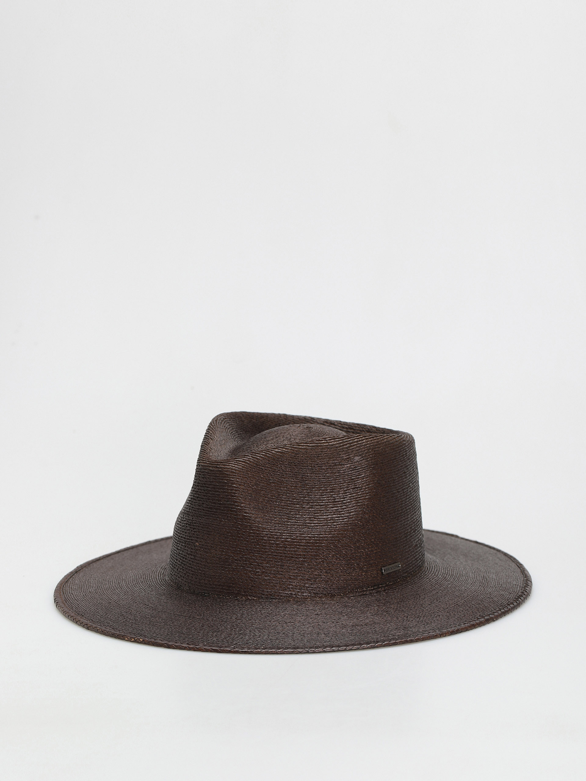 Klobúk Brixton Marcos Fedora (deep brown)