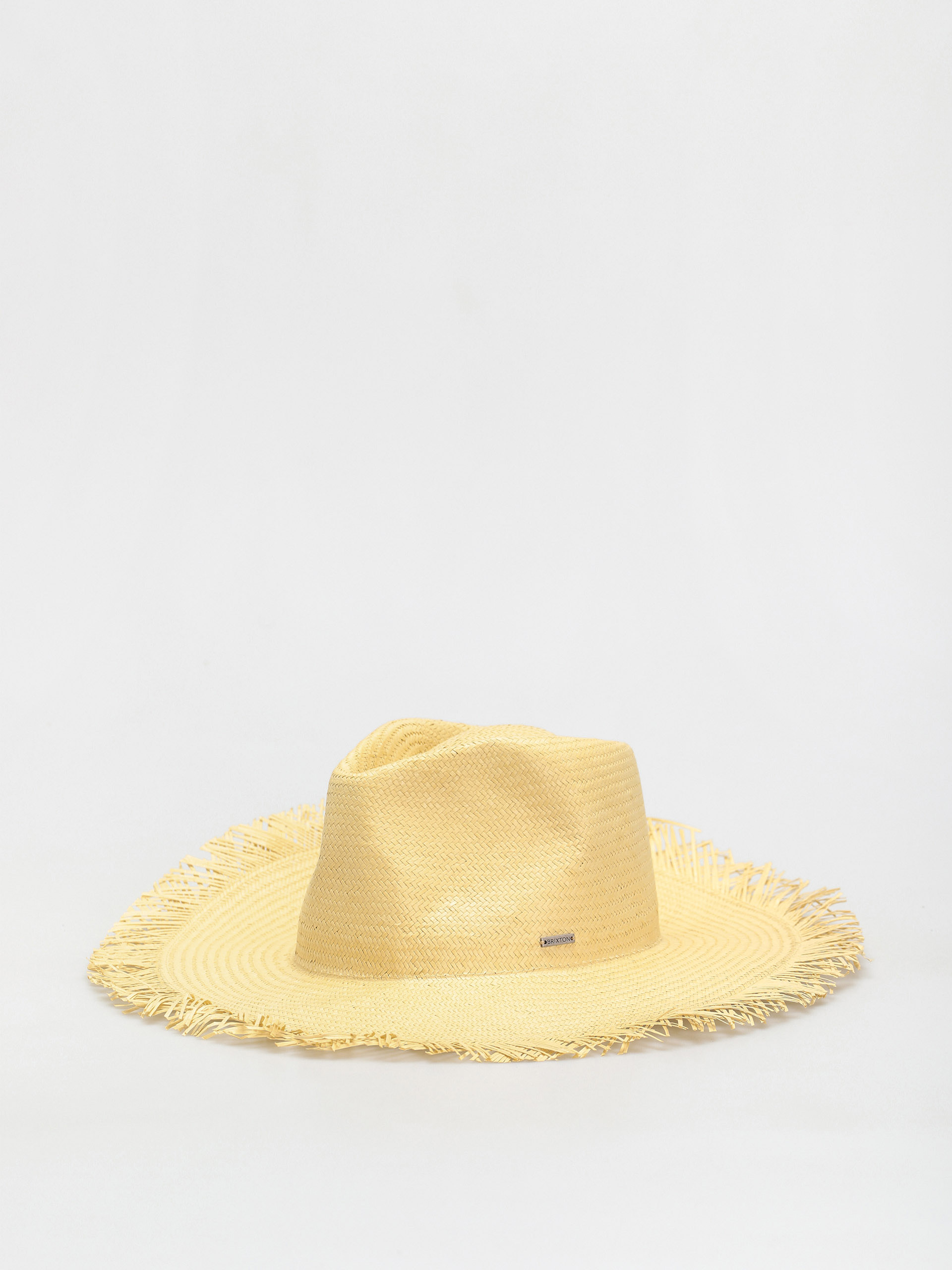Klobu00fak Brixton Jo Straw Frayed Fedora (honey)