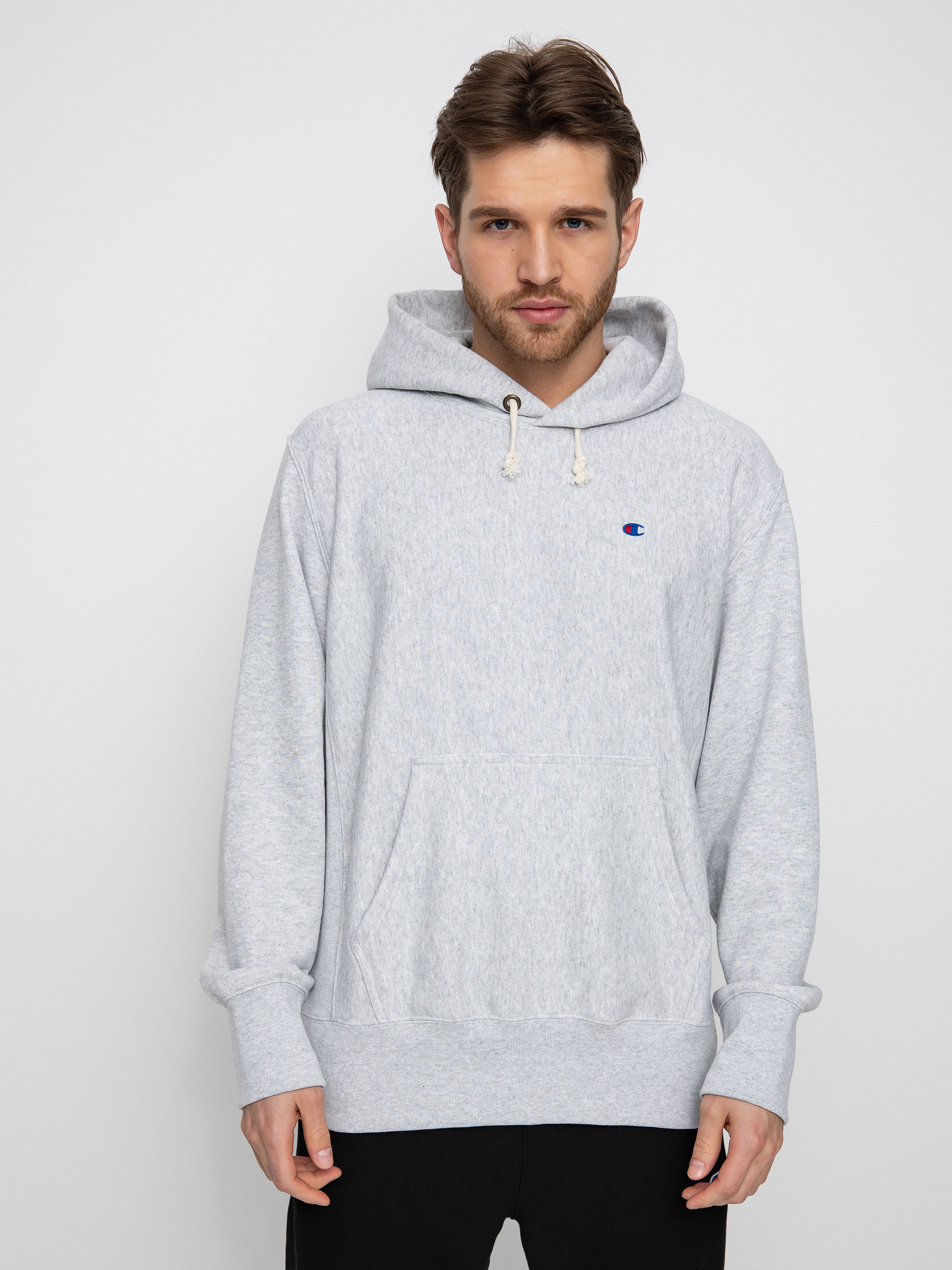 Mikina s kapucňou Champion Hooded Sweatshirt 217233 HD (loxgm)