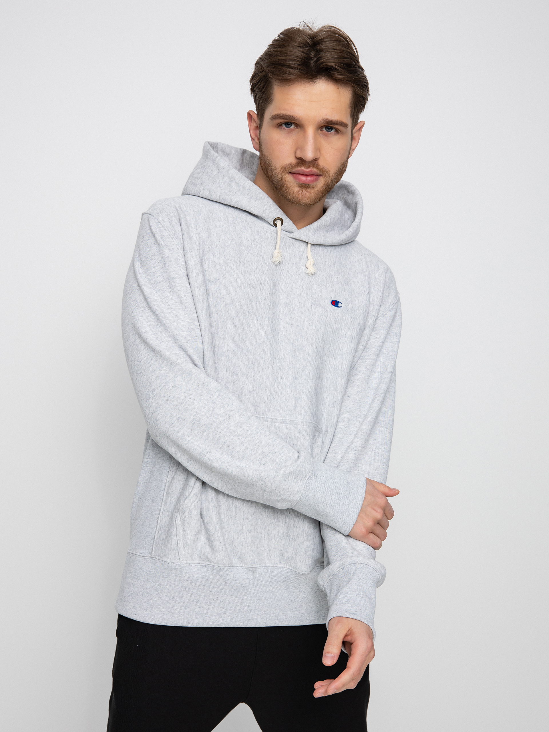 Mikina s kapucňou Champion Hooded Sweatshirt 217233 HD (loxgm)