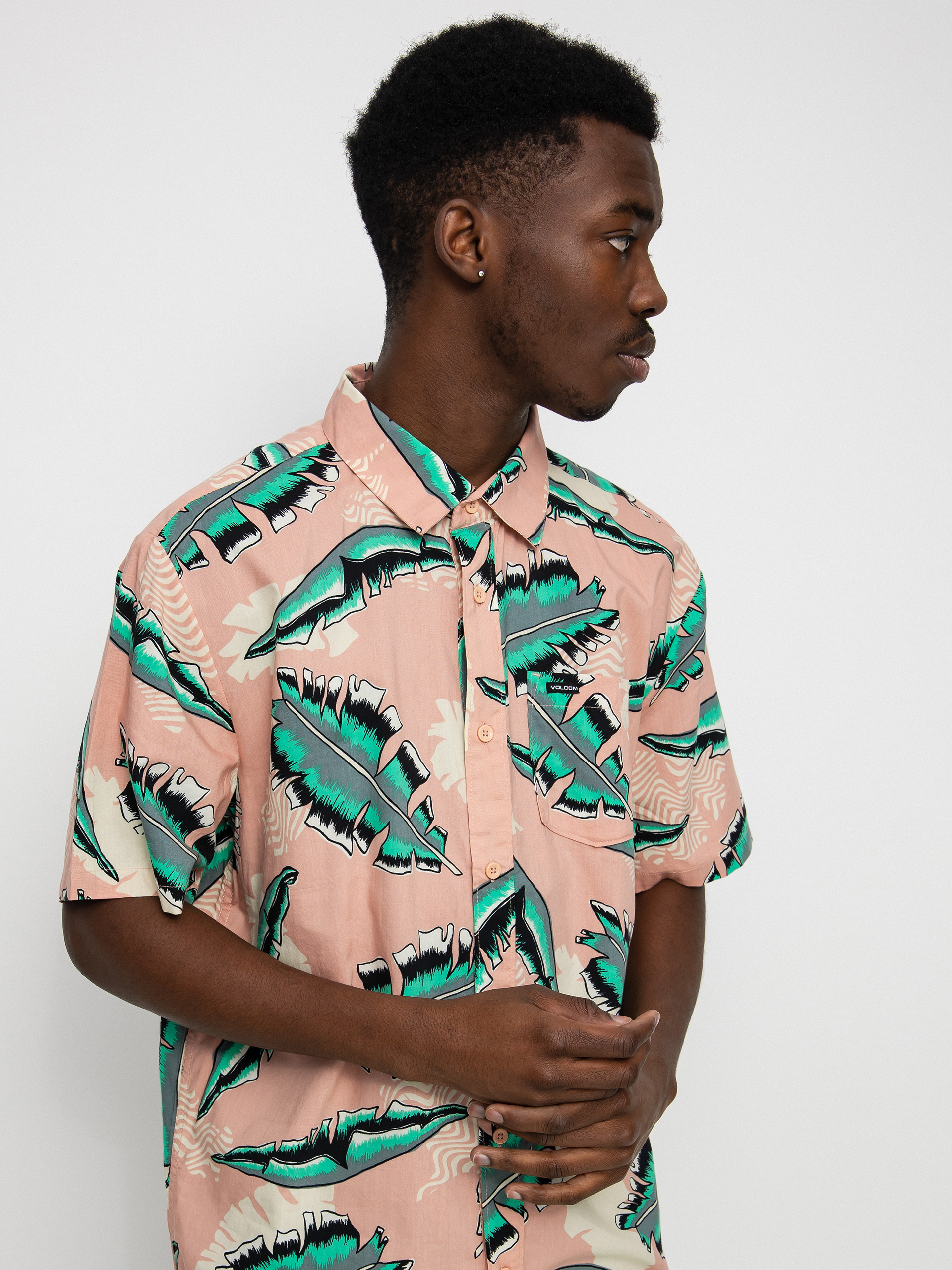 Košeľa Volcom Detoonator (misty rose)