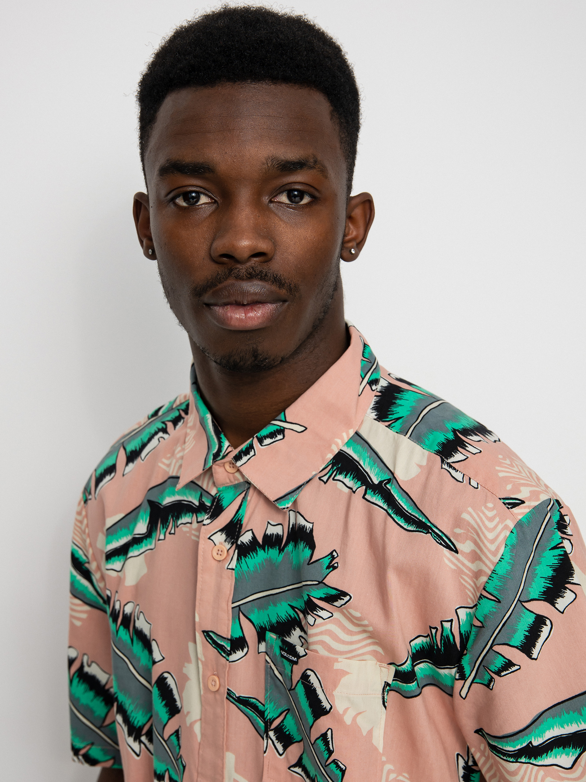 Košeľa Volcom Detoonator (misty rose)