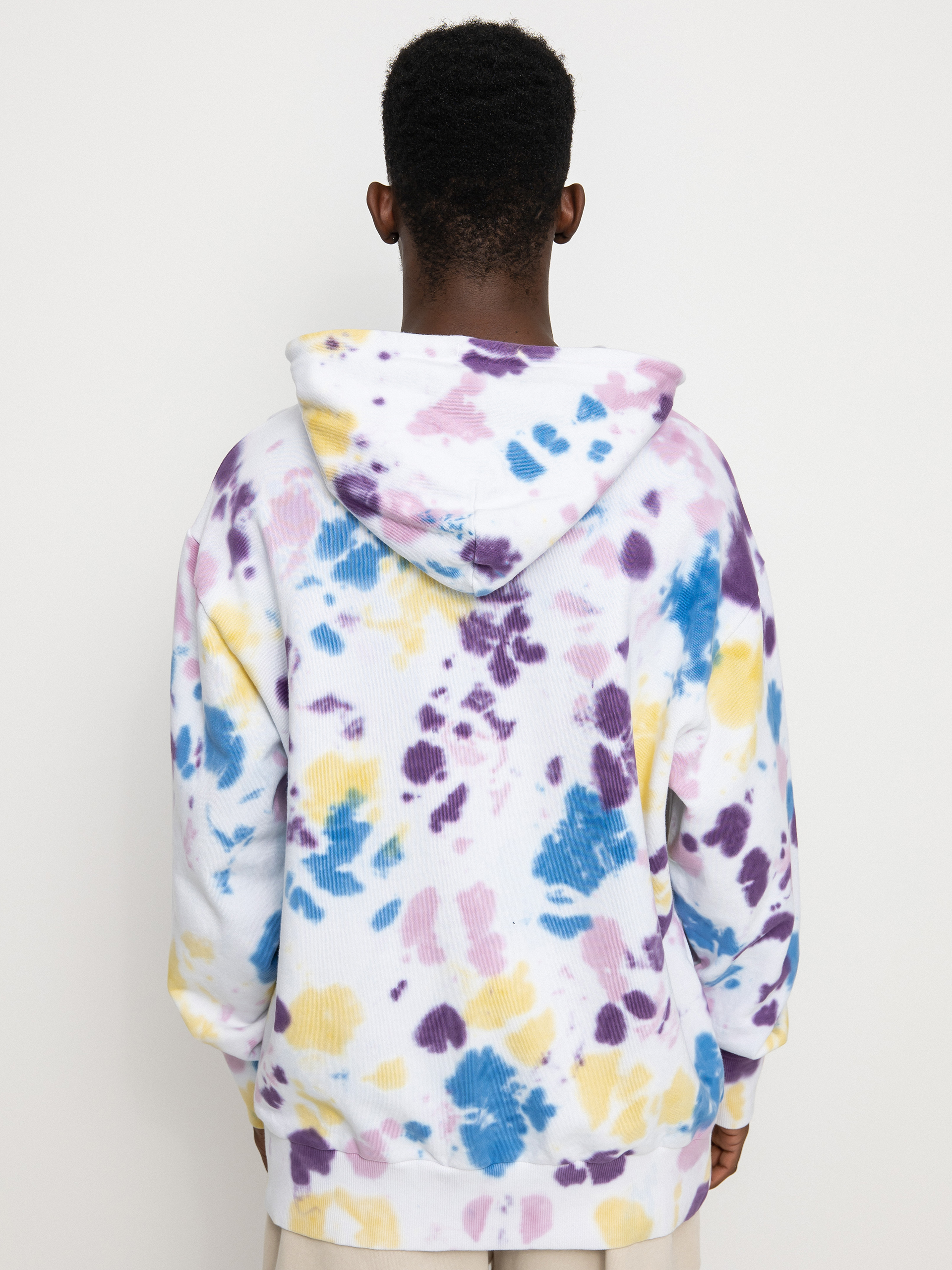 Mikina s kapucňou Element Crossfield Tie Dye HD (light magma)