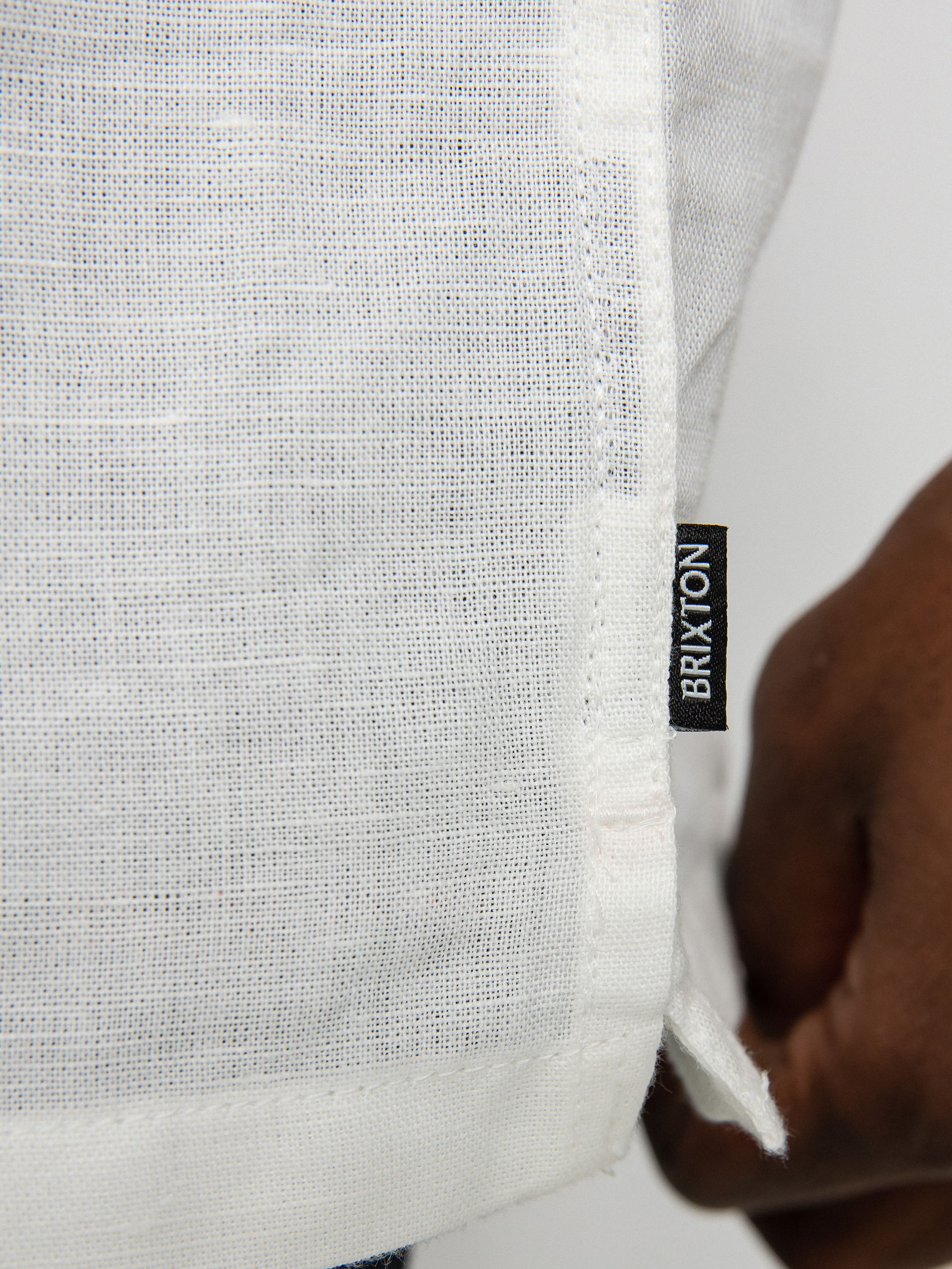 Košeľa Brixton Bunker (off white)