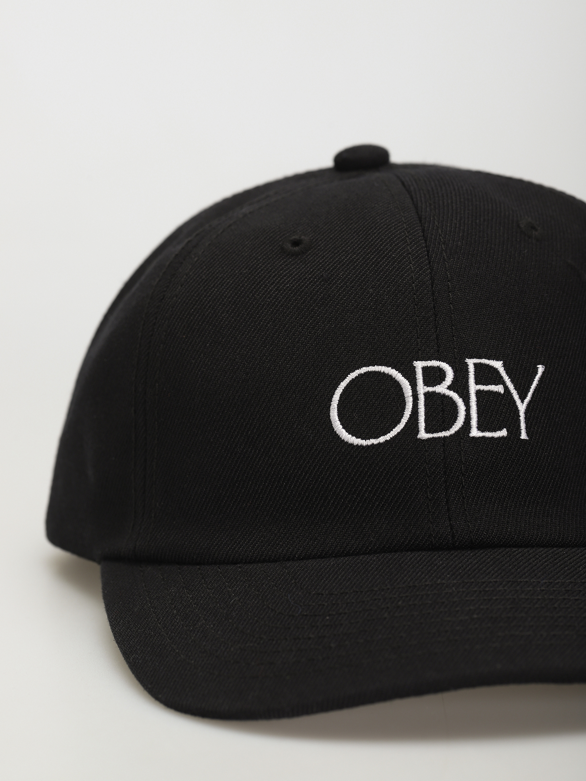 Šiltovka OBEY Bishop 6 Panel (black)