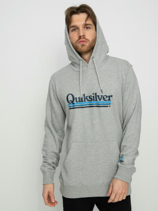 Mikina s kapucňou Quiksilver On The Line HD (athletic heather)