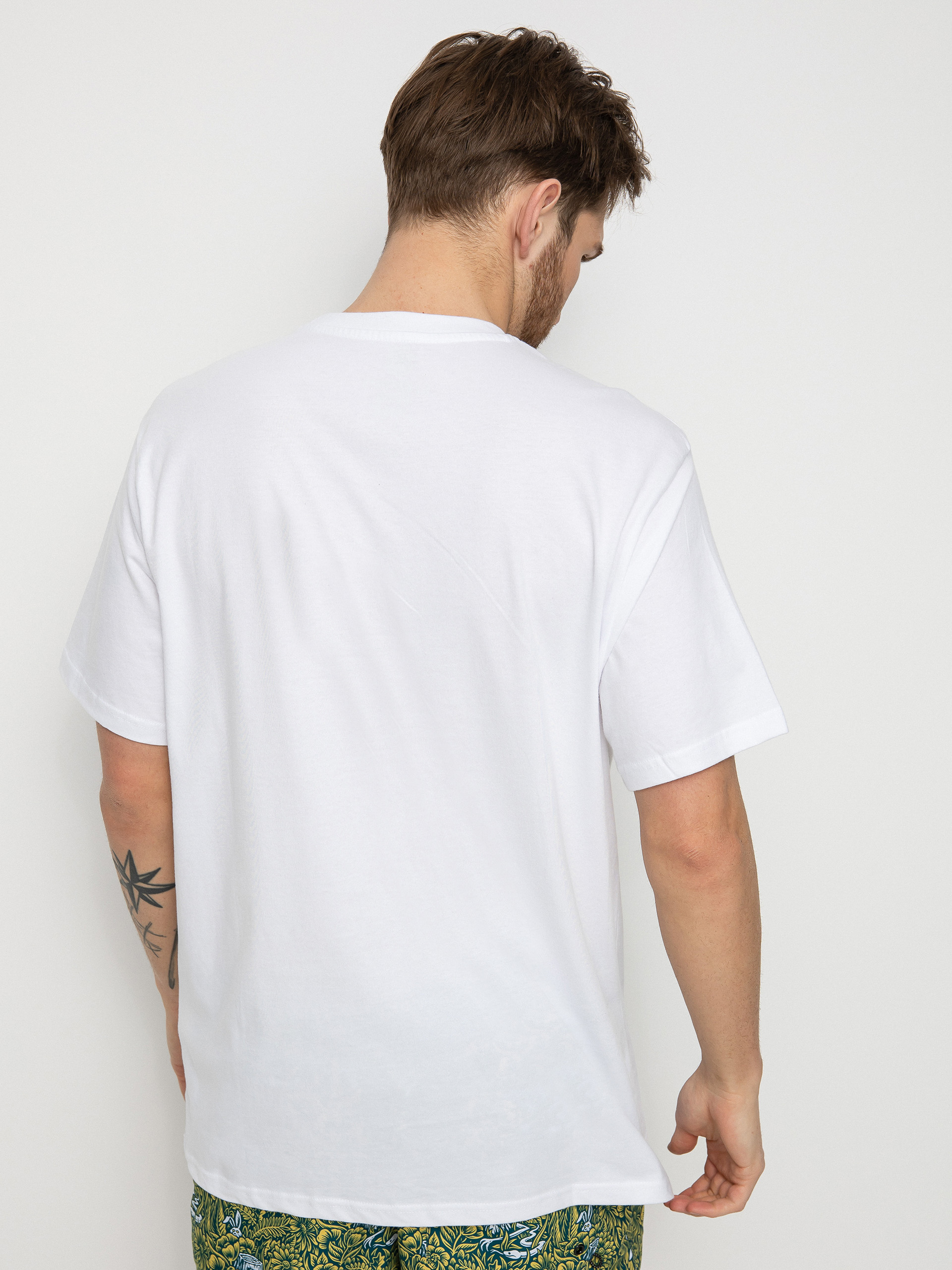 Tričko Element Basic Pocket Label S (optic white)