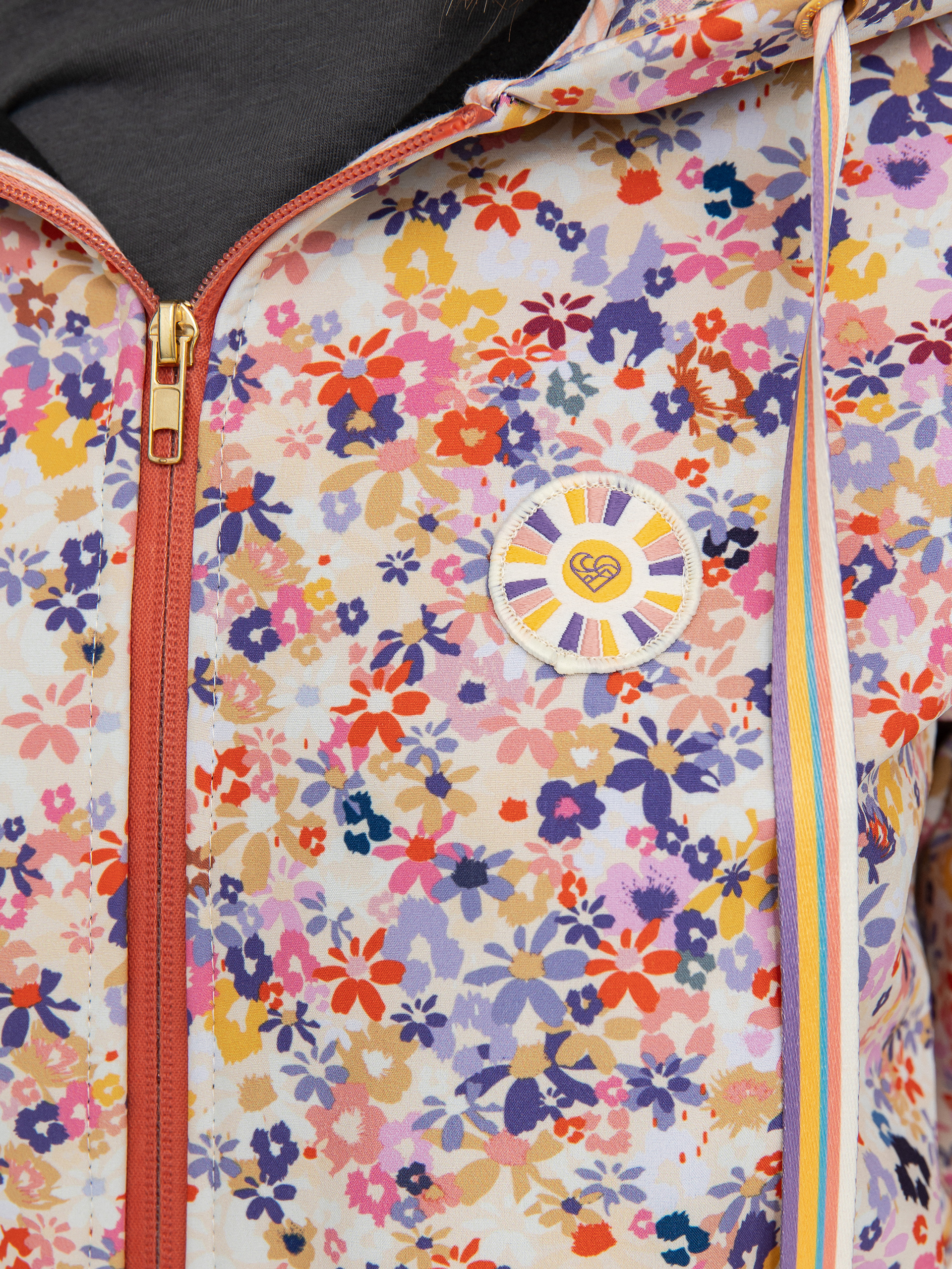 Mikina s kapucňou Femi Stories Wave ZHD Wmn (hmdw)