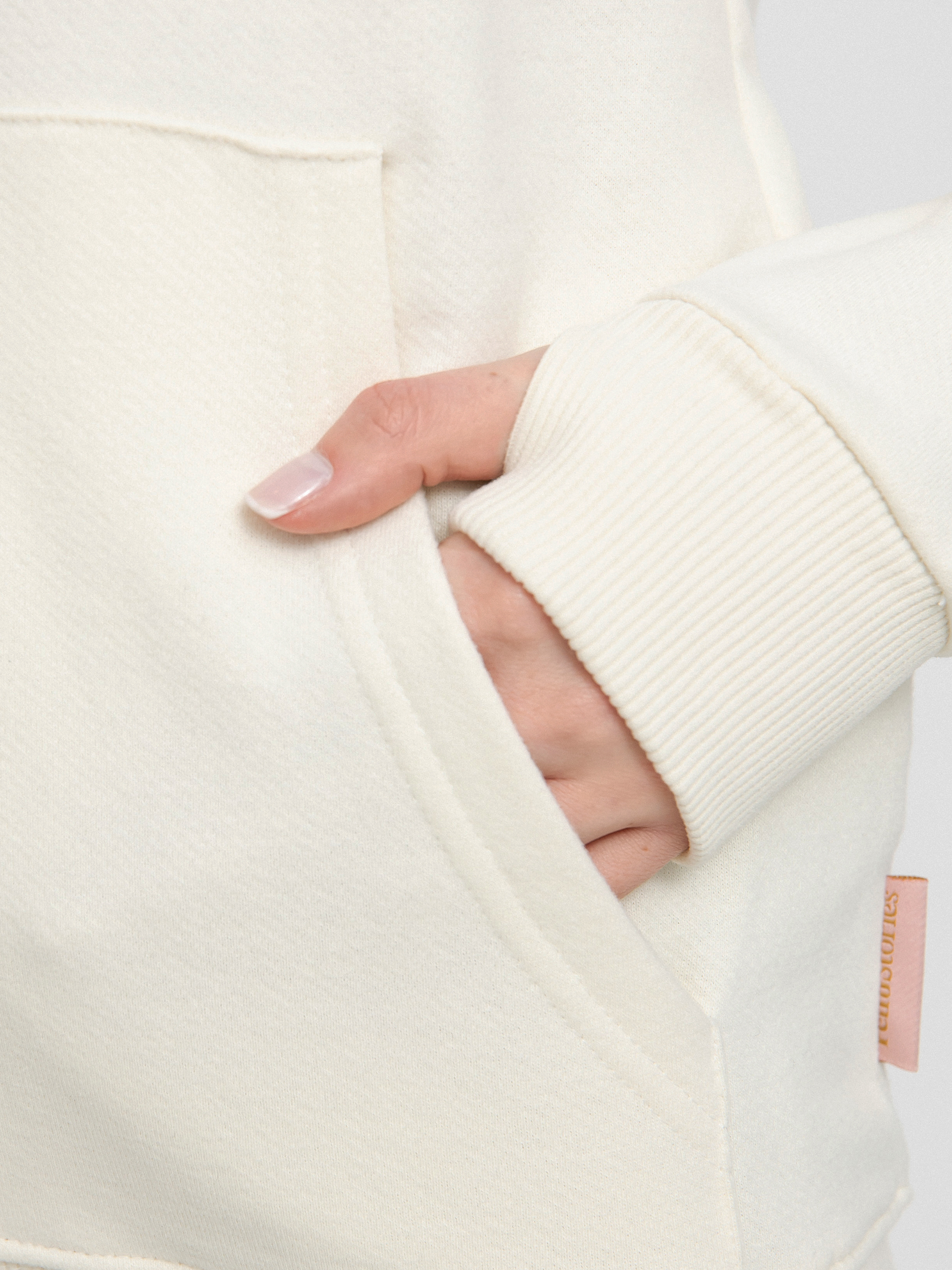 Mikina s kapucňou Femi Stories Bloom ZHD Wmn (ecr)