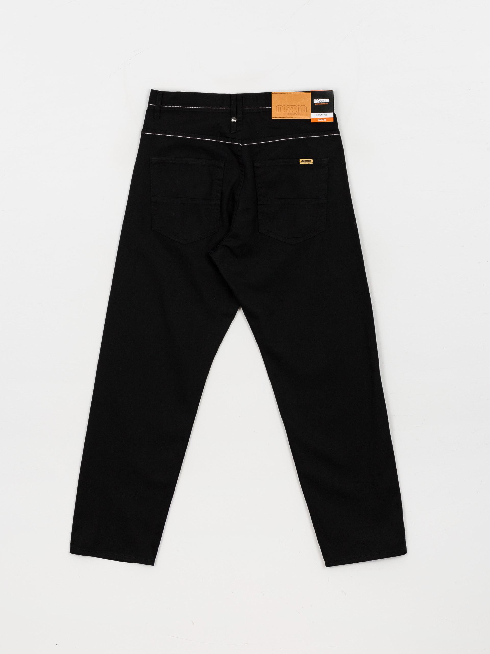 Nohavice MassDnm Slang Baggy Fit (black)