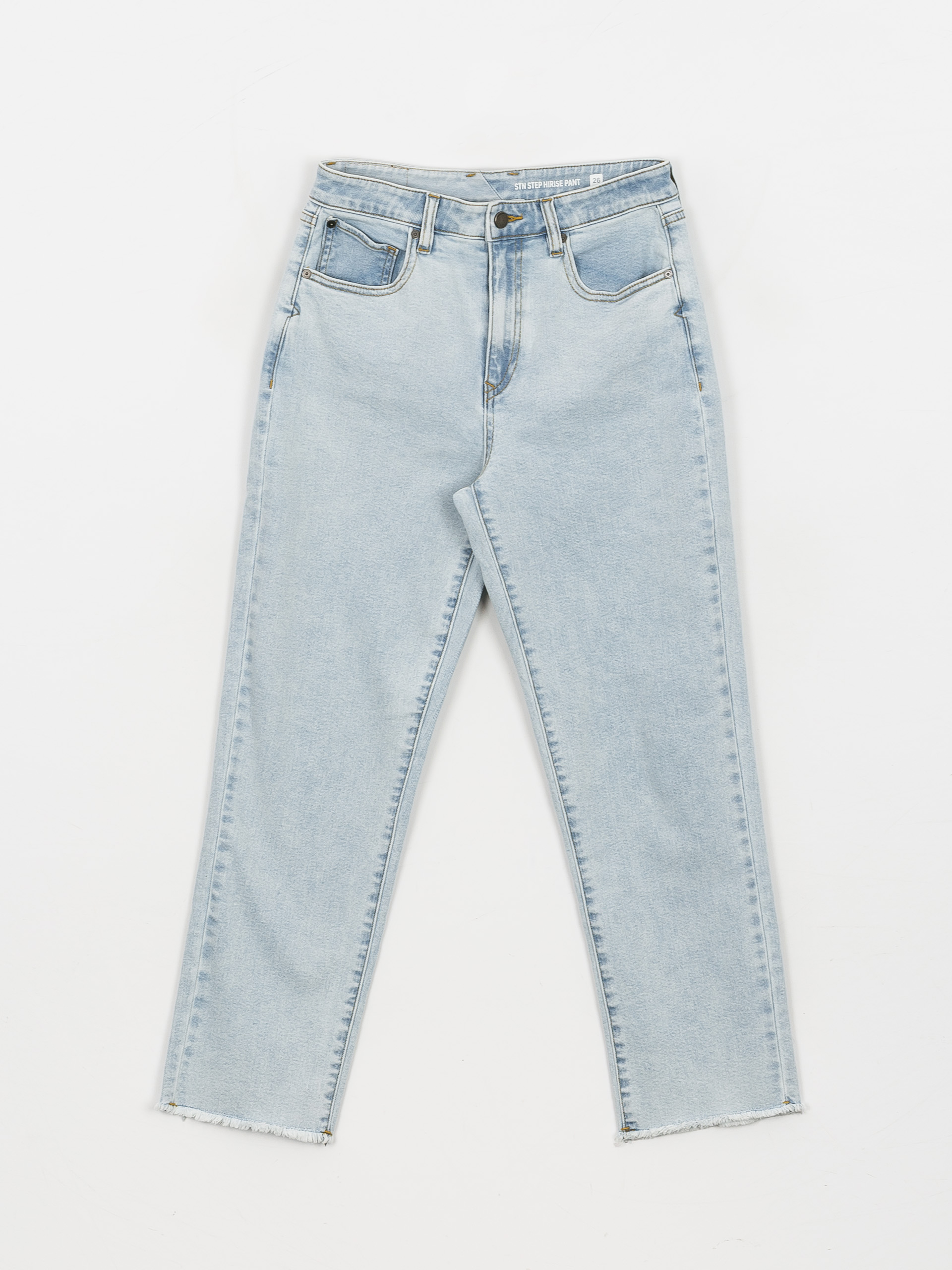 Nohavice Volcom Stn Step Hirise Wmn (thrifter blue light)