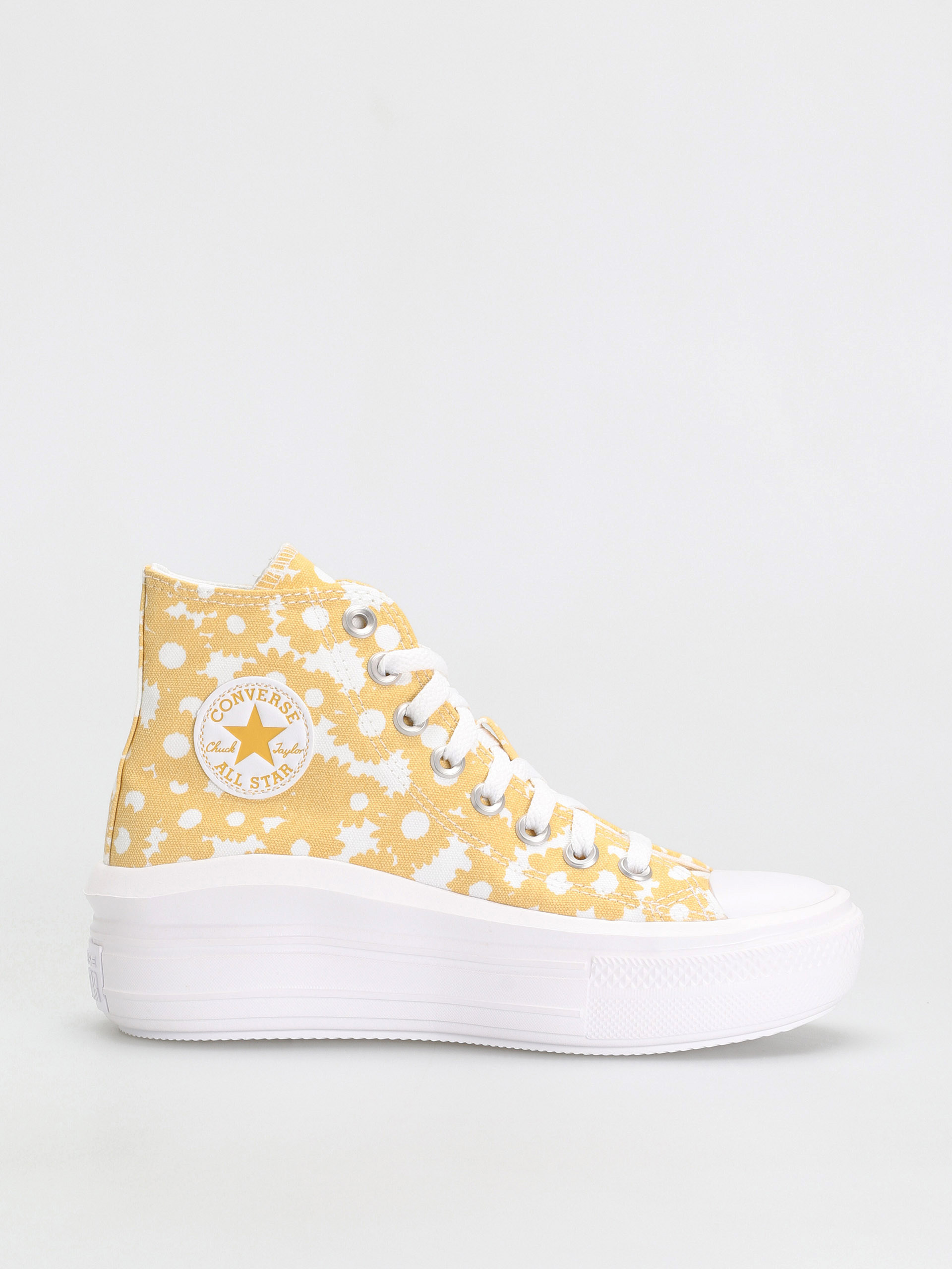 Topánky Converse Chuck Taylor All Star Move Hi Wmn (cyber mango/white/white)