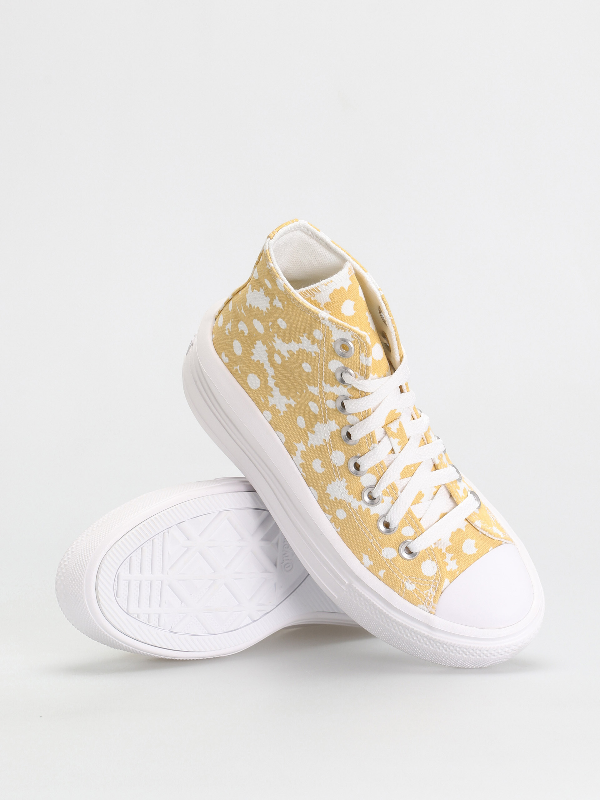 Topánky Converse Chuck Taylor All Star Move Hi Wmn (cyber mango/white/white)